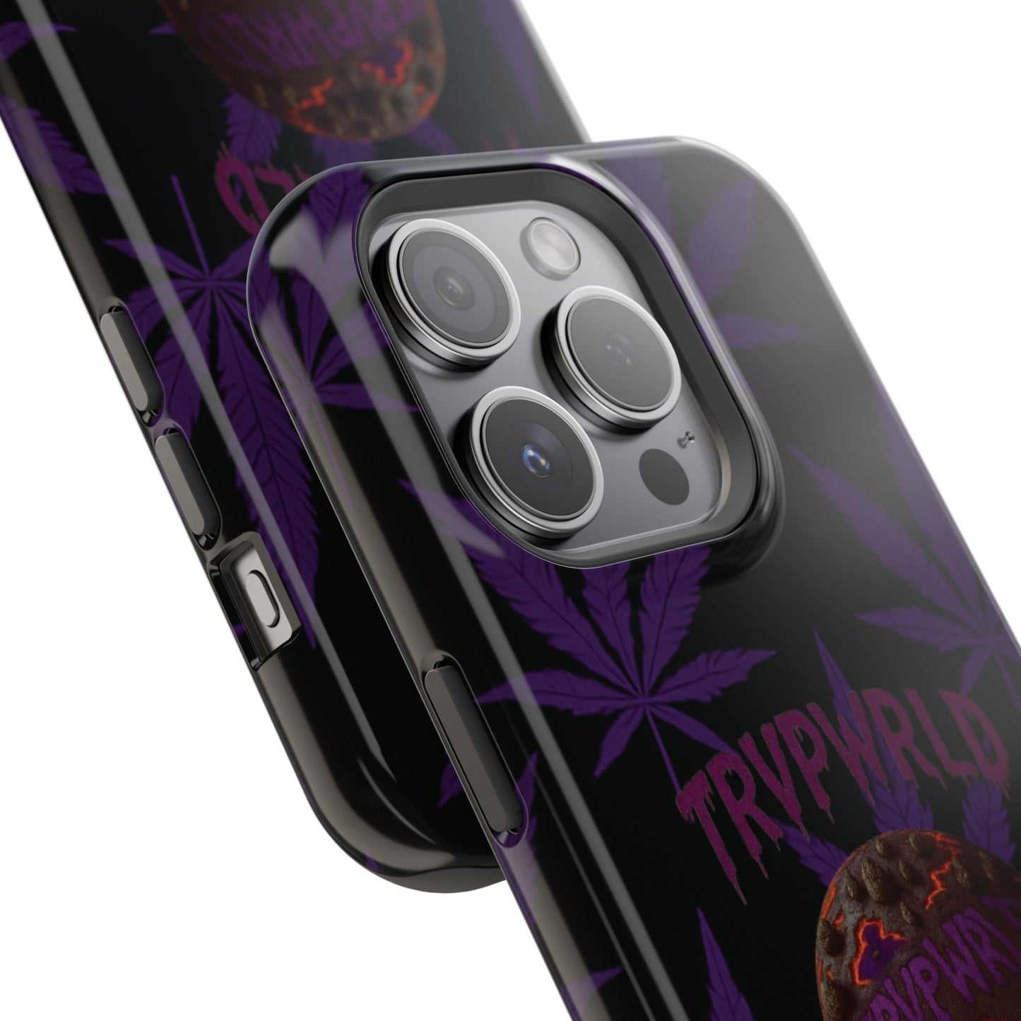 Smoke Signals Cannabis-Themed Impact-Resistant Phone Case