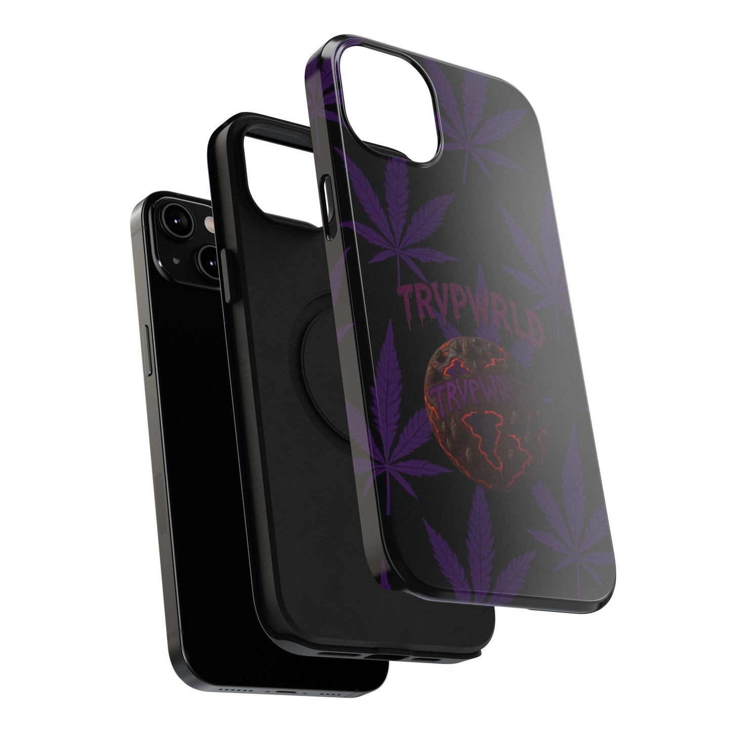 Smoke Signals Cannabis-Themed Impact-Resistant Phone Case