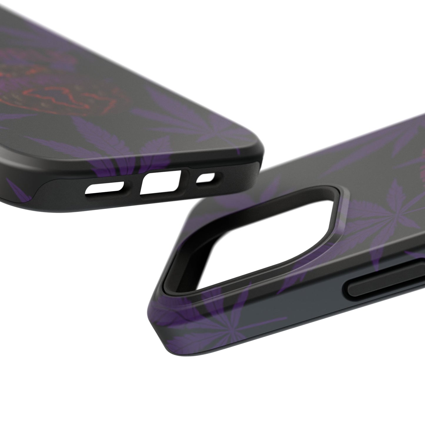 Smoke Signals Cannabis-Themed Impact-Resistant Phone Case