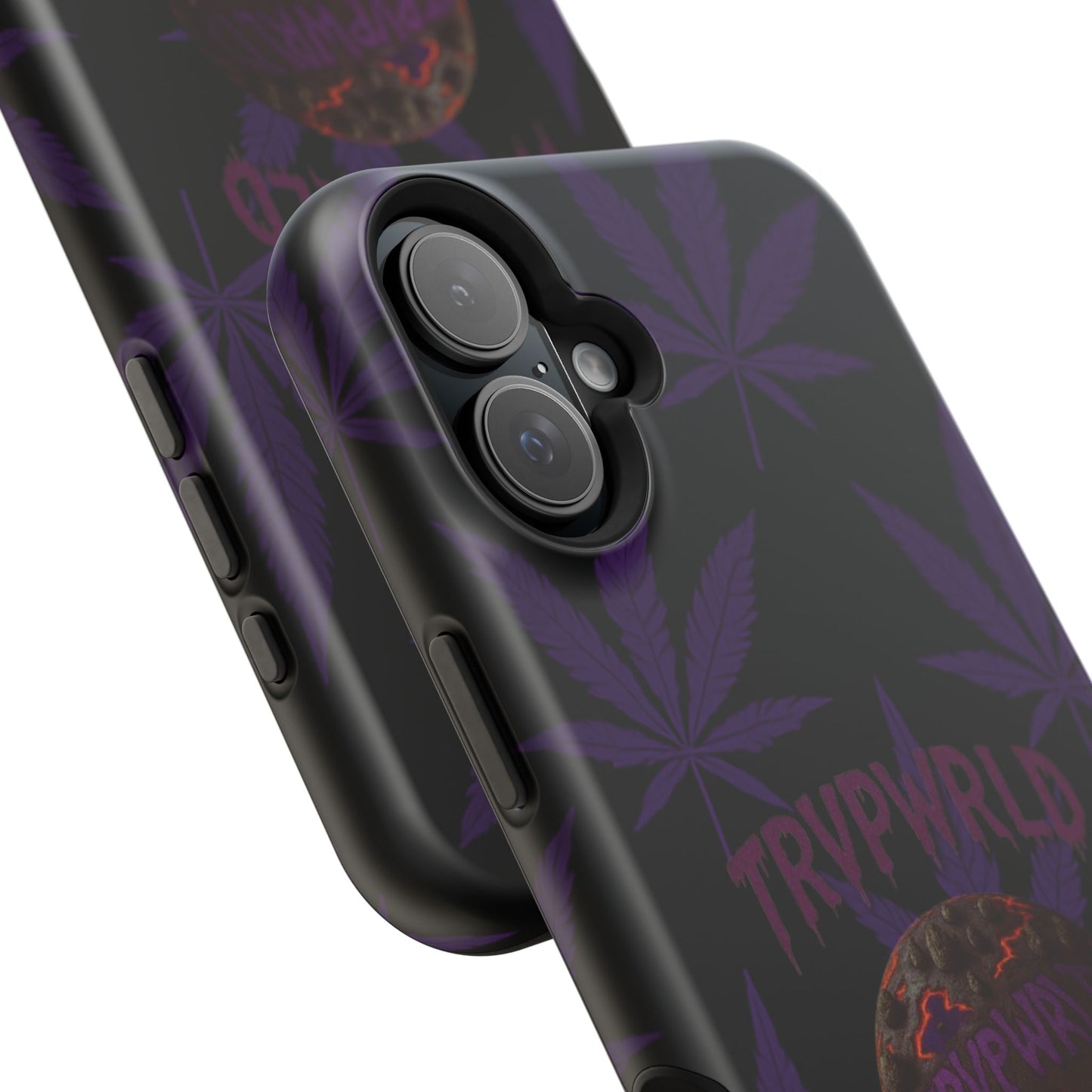Smoke Signals Cannabis-Themed Impact-Resistant Phone Case