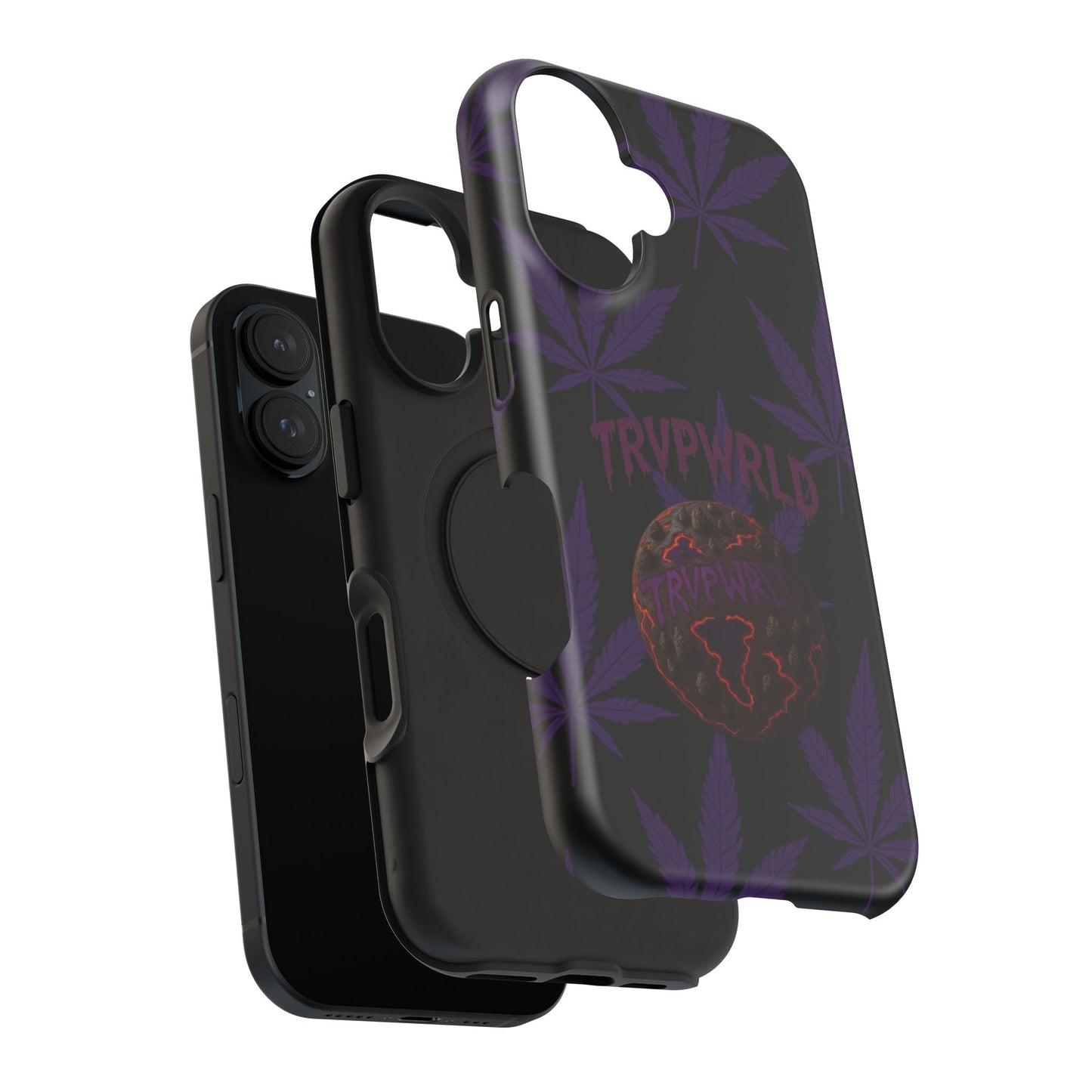 Smoke Signals Cannabis-Themed Impact-Resistant Phone Case