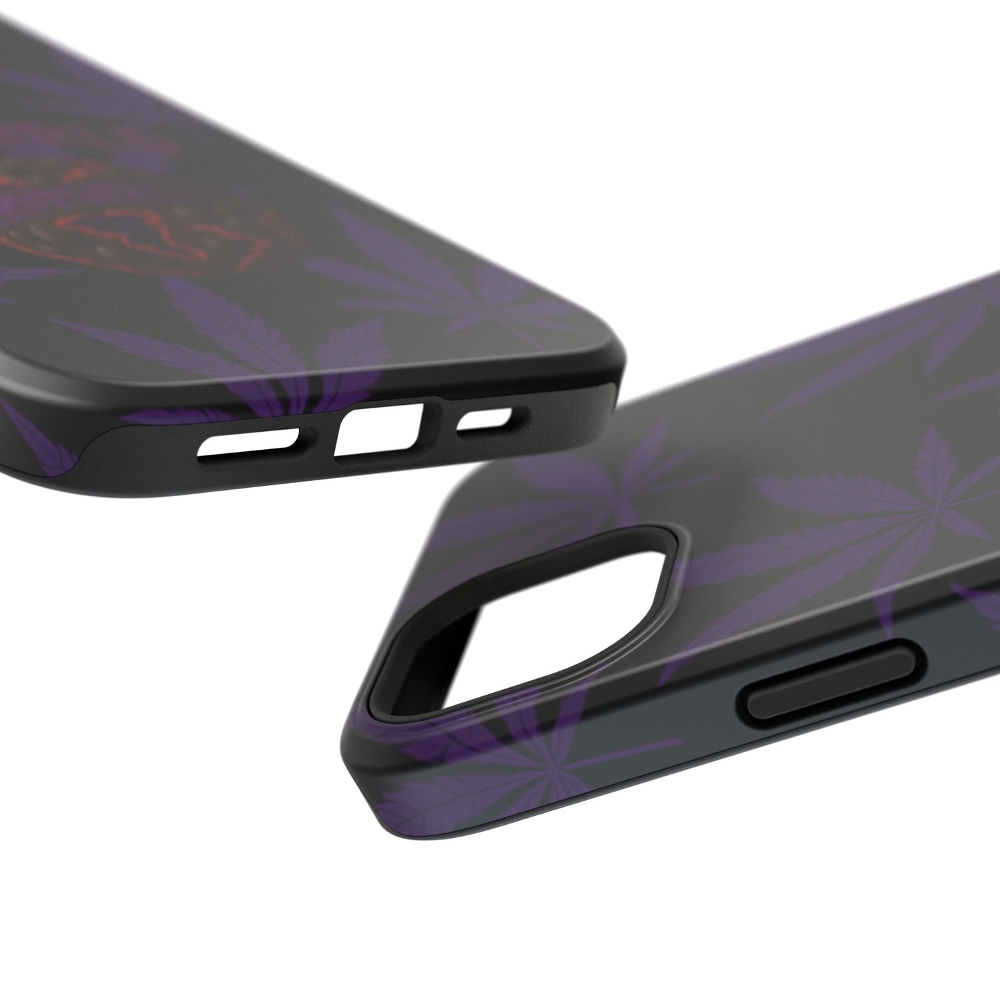 Smoke Signals Cannabis-Themed Impact-Resistant Phone Case