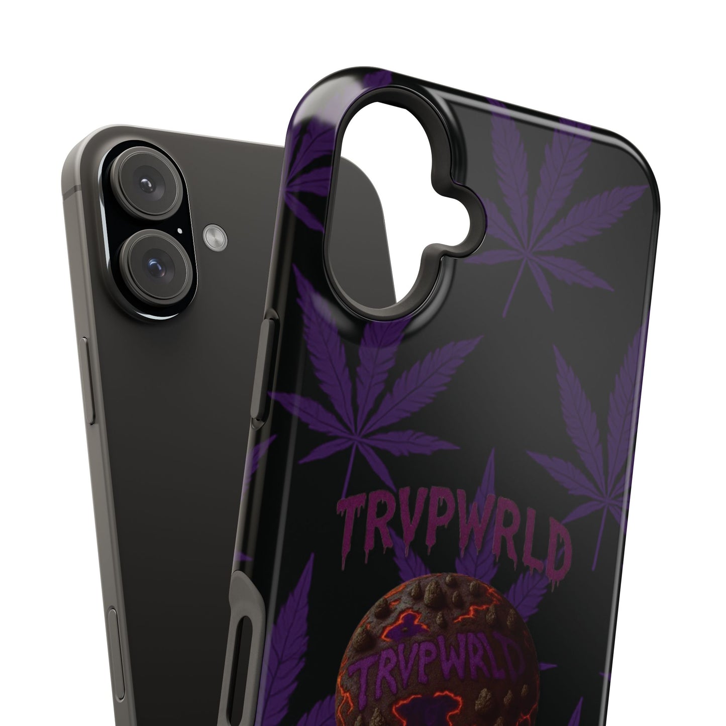 Smoke Signals Cannabis-Themed Impact-Resistant Phone Case