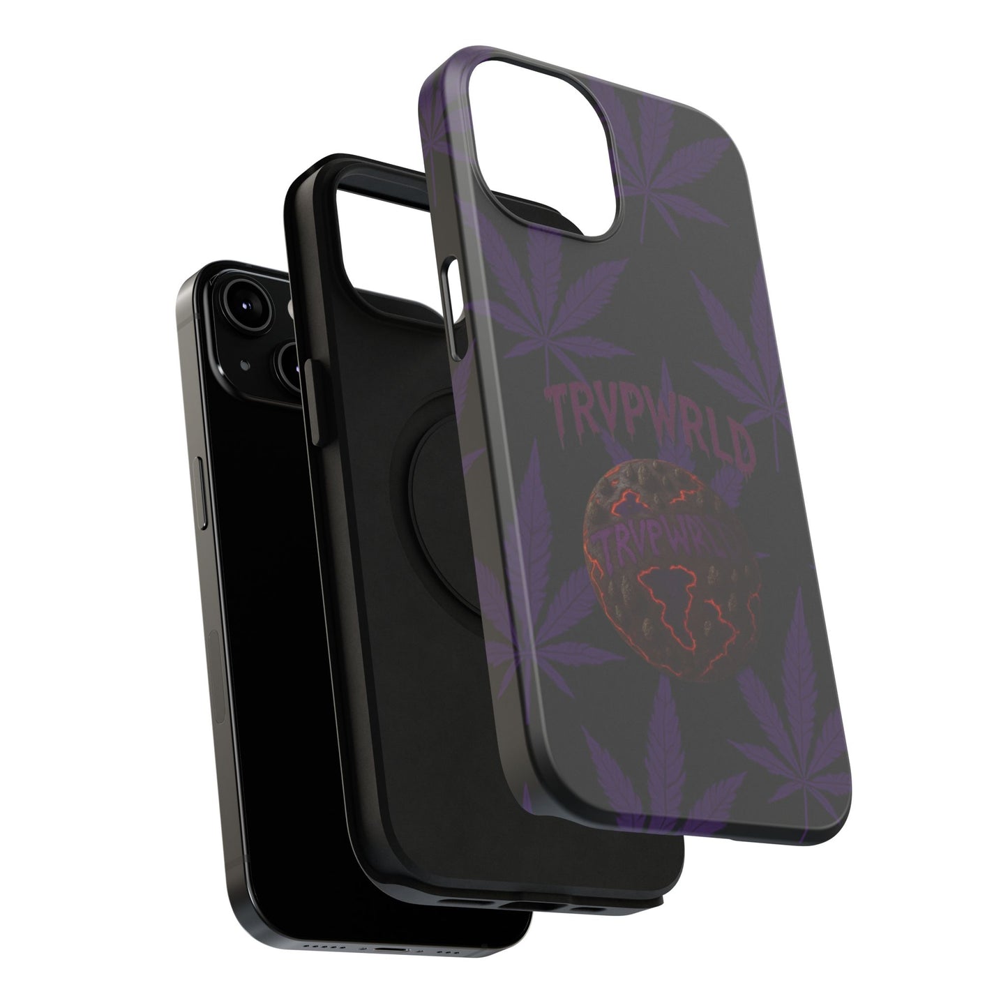 Smoke Signals Cannabis-Themed Impact-Resistant Phone Case