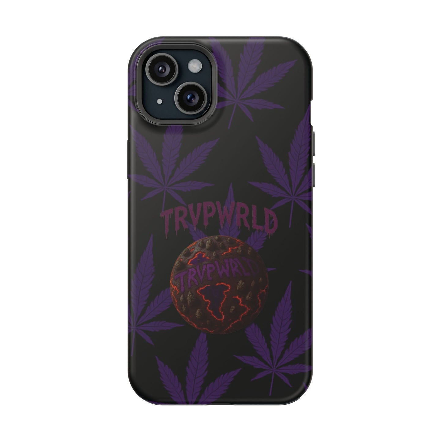 Smoke Signals Cannabis-Themed Impact-Resistant Phone Case