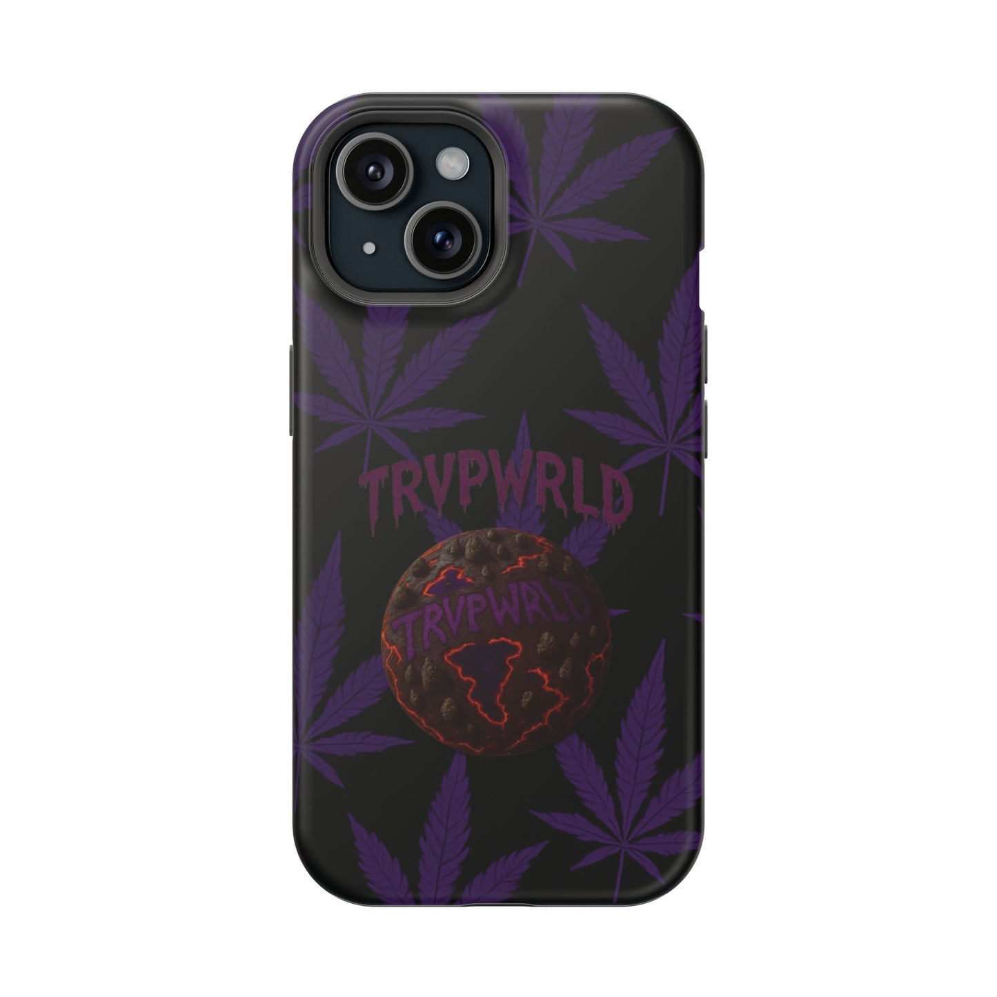 Smoke Signals Cannabis-Themed Impact-Resistant Phone Case