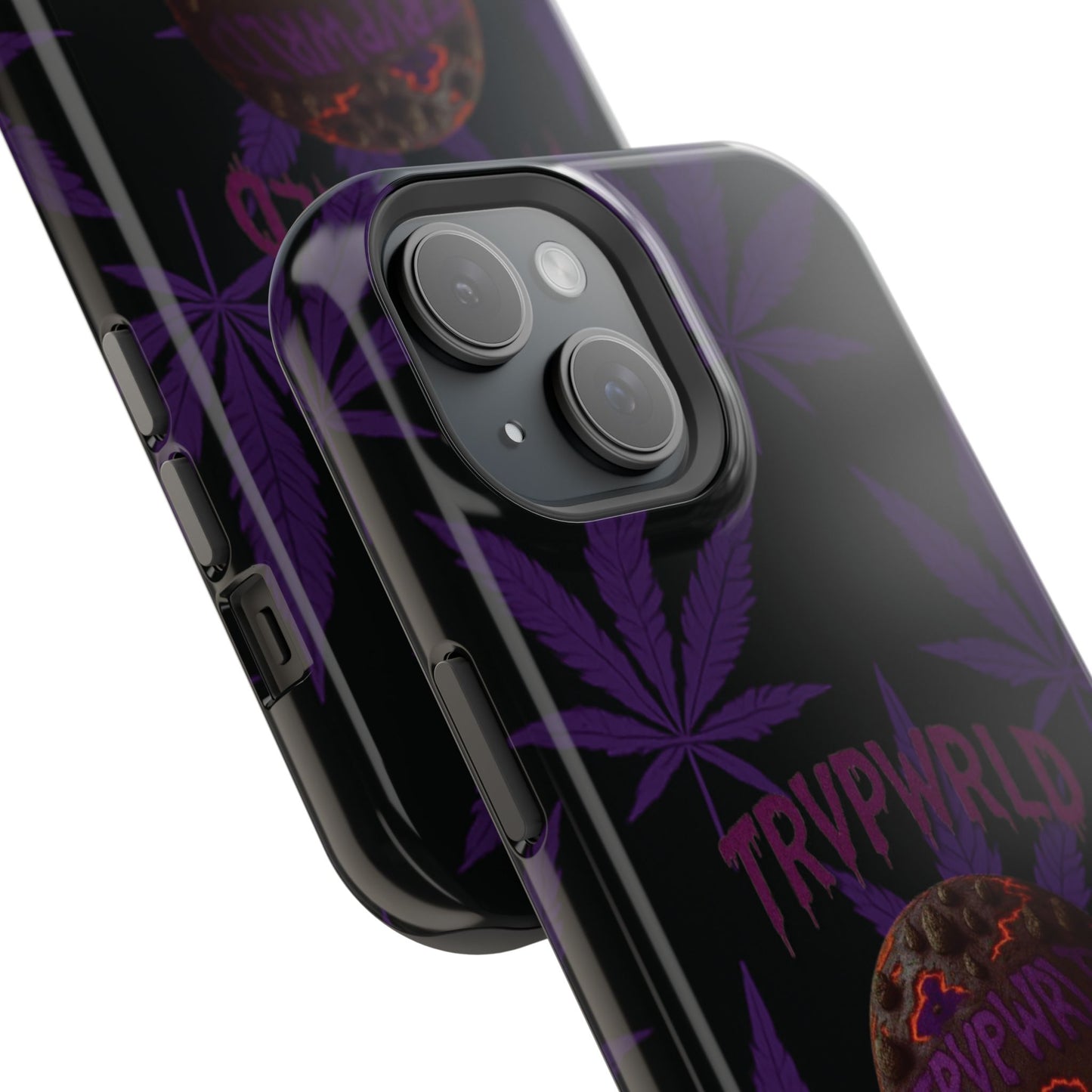 Smoke Signals Cannabis-Themed Impact-Resistant Phone Case
