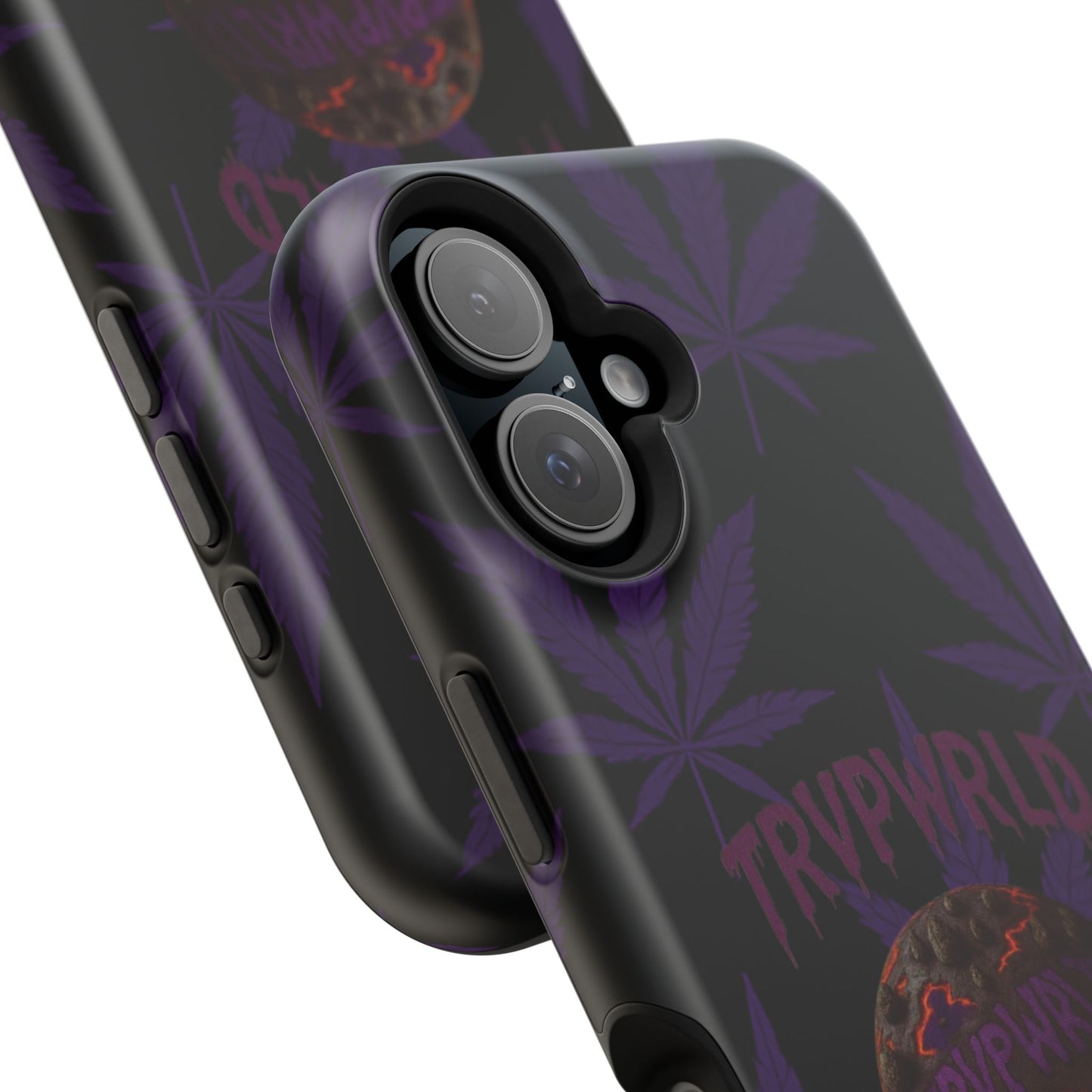 Smoke Signals Cannabis-Themed Impact-Resistant Phone Case