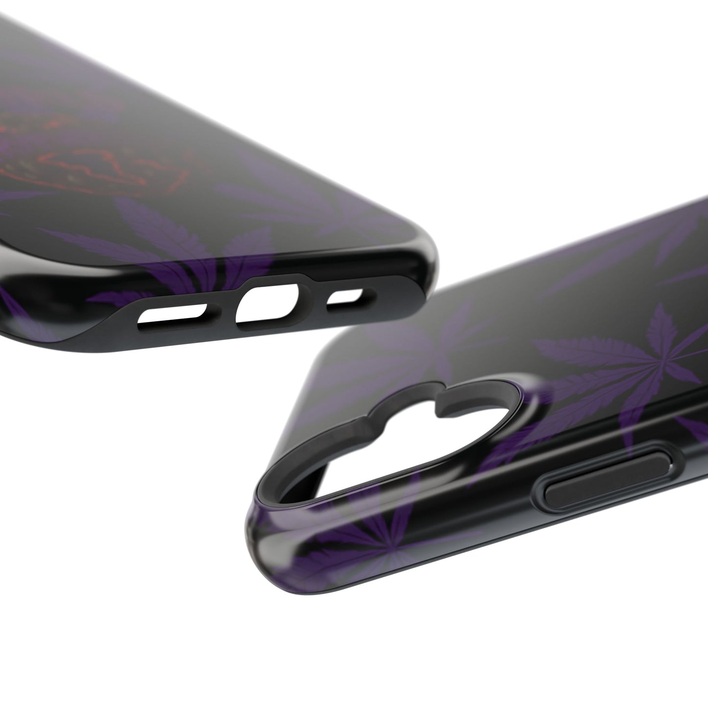 Smoke Signals Cannabis-Themed Impact-Resistant Phone Case