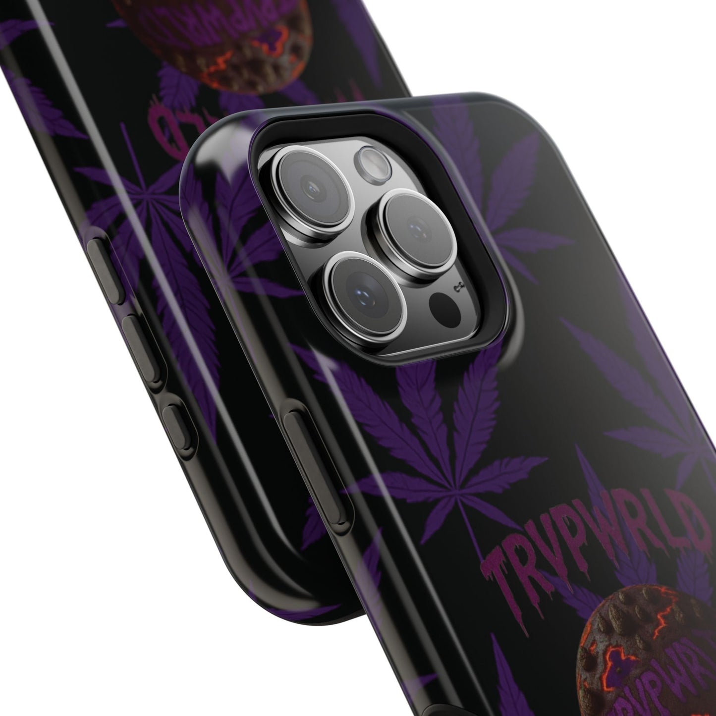 Smoke Signals Cannabis-Themed Impact-Resistant Phone Case