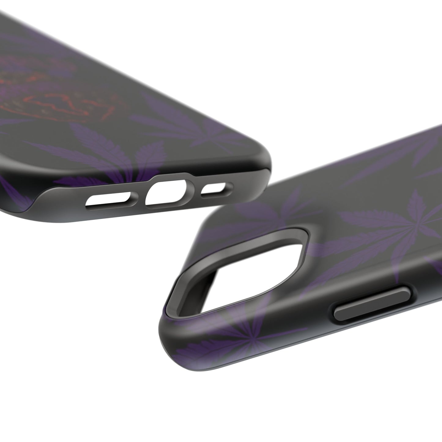 Smoke Signals Cannabis-Themed Impact-Resistant Phone Case
