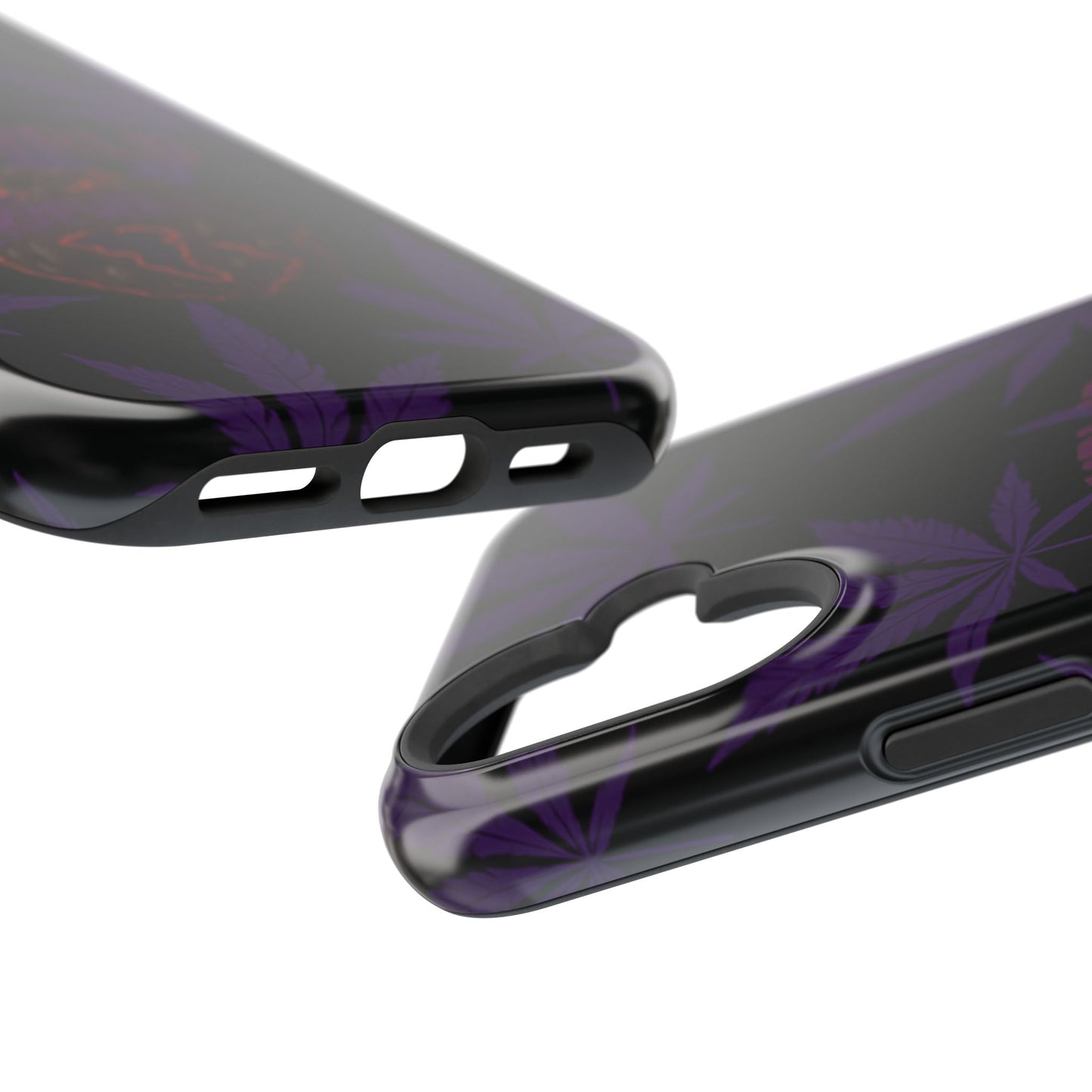 Smoke Signals Cannabis-Themed Impact-Resistant Phone Case