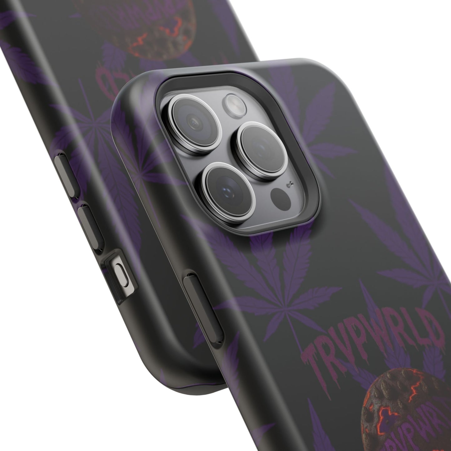 Smoke Signals Cannabis-Themed Impact-Resistant Phone Case