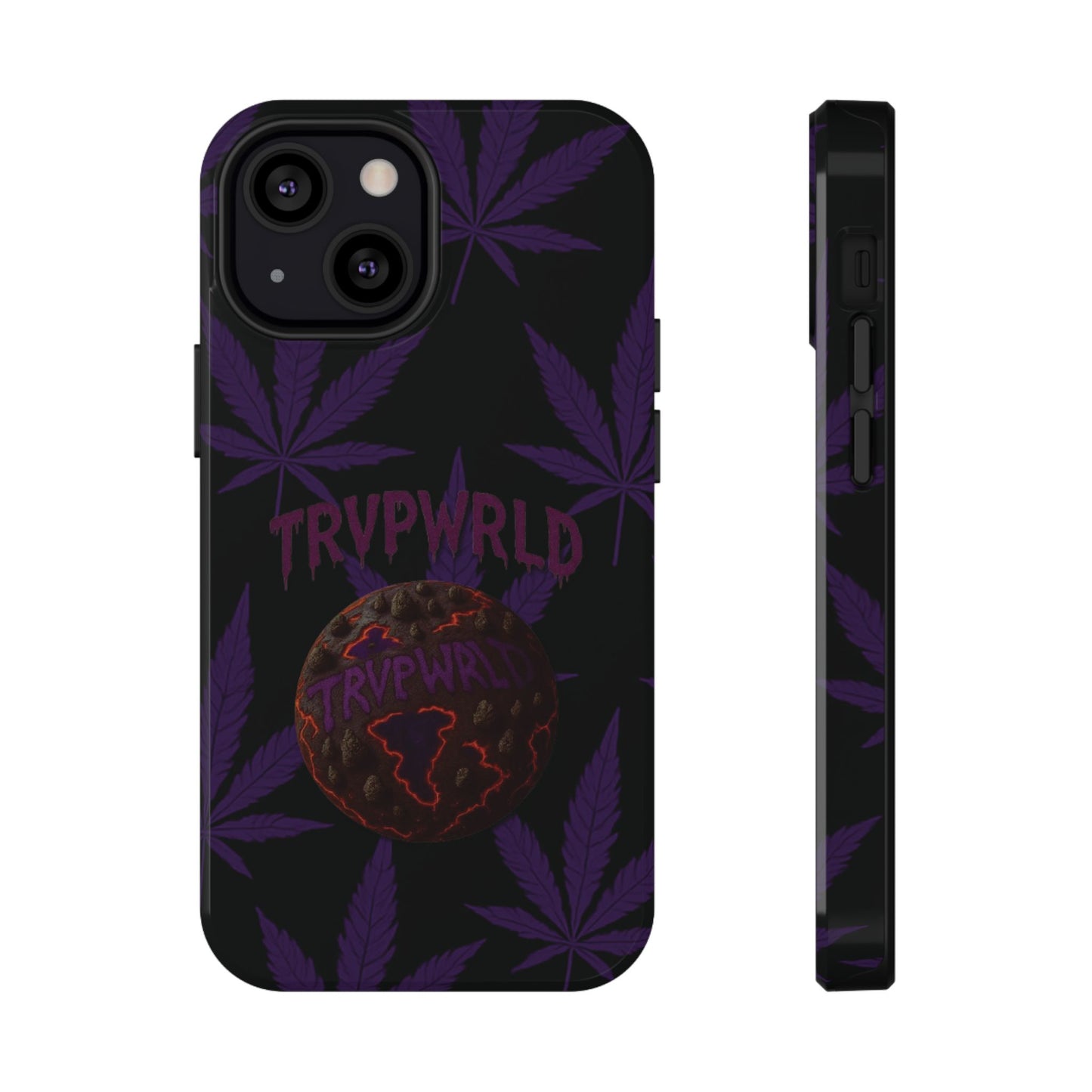 Smoke Signals Cannabis-Themed Impact-Resistant Phone Case