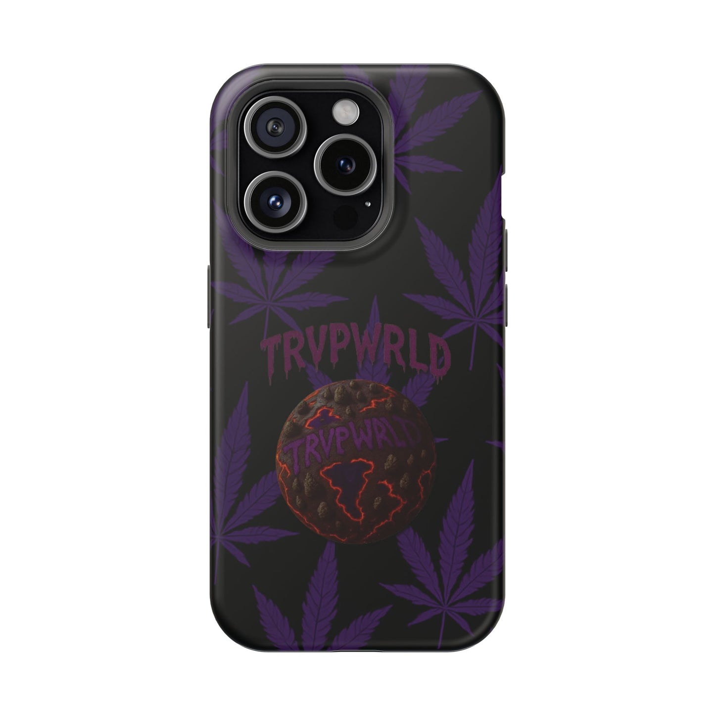 Smoke Signals Cannabis-Themed Impact-Resistant Phone Case