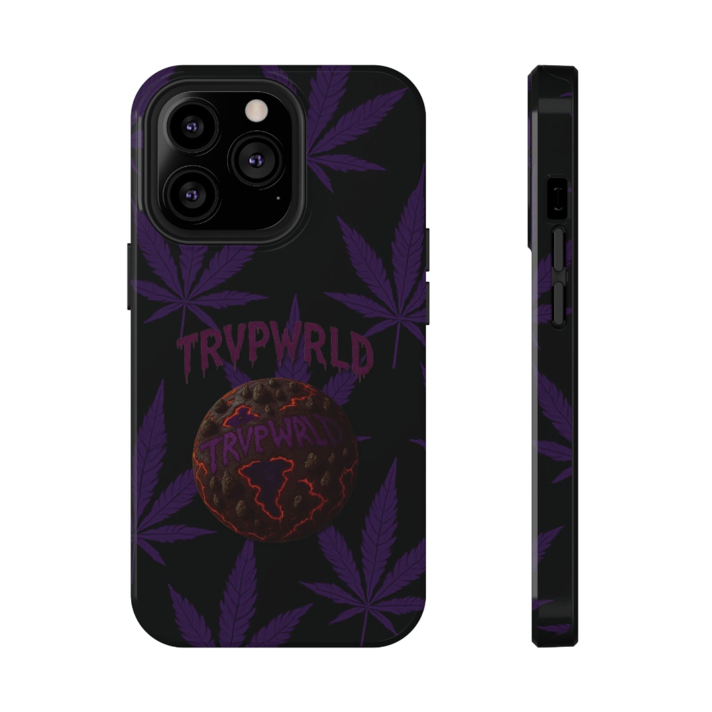 Smoke Signals Cannabis-Themed Impact-Resistant Phone Case
