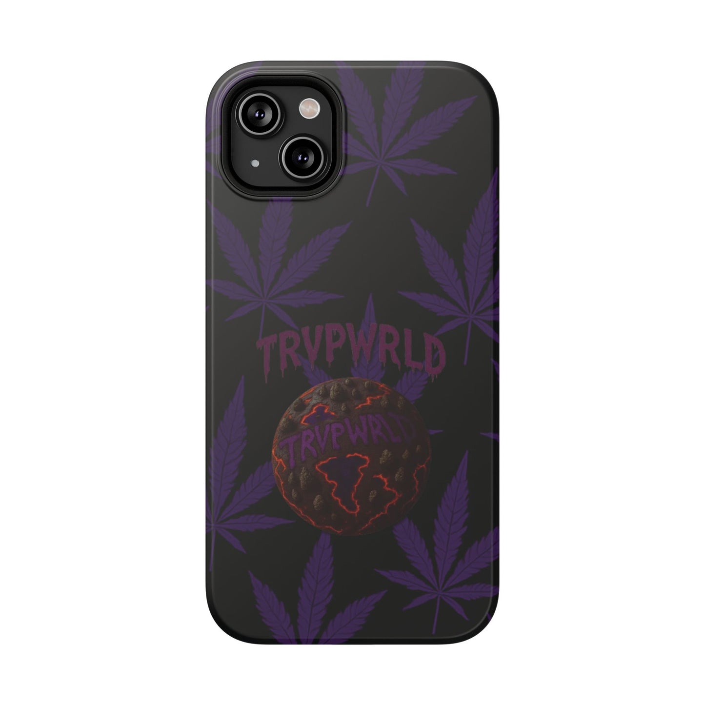 Smoke Signals Cannabis-Themed Impact-Resistant Phone Case