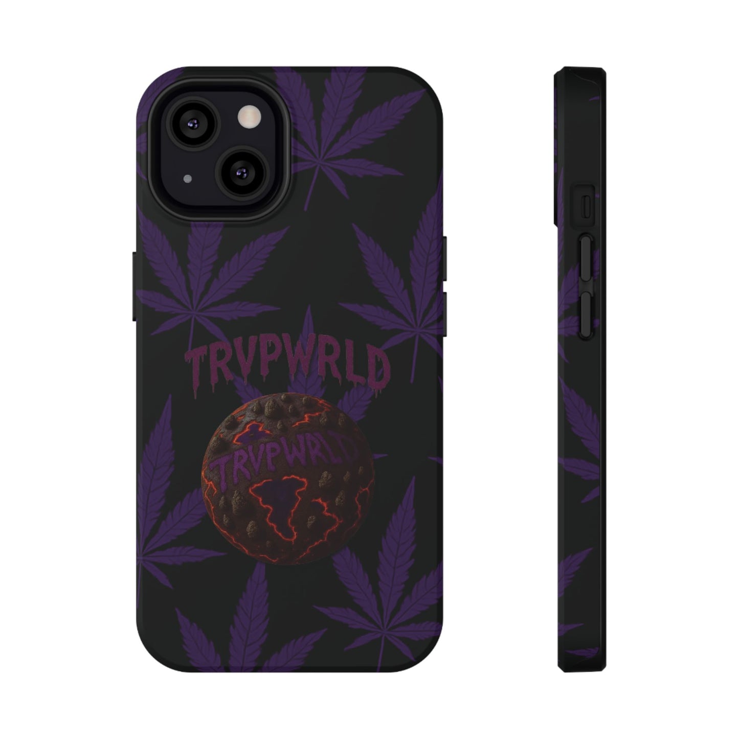 Smoke Signals Cannabis-Themed Impact-Resistant Phone Case
