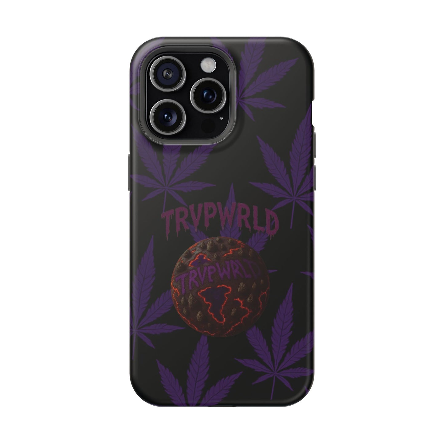 Smoke Signals Cannabis-Themed Impact-Resistant Phone Case