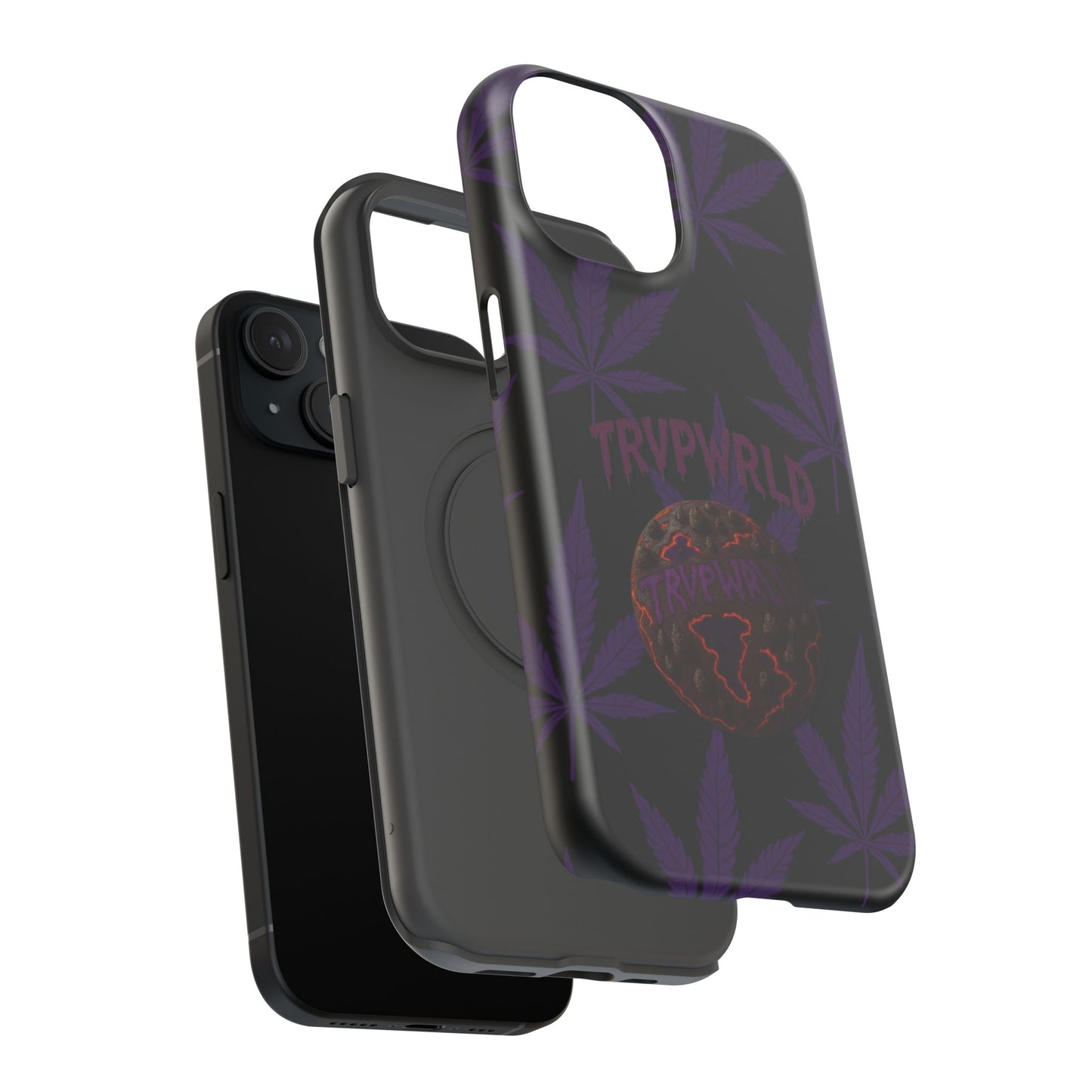 Smoke Signals Cannabis-Themed Impact-Resistant Phone Case