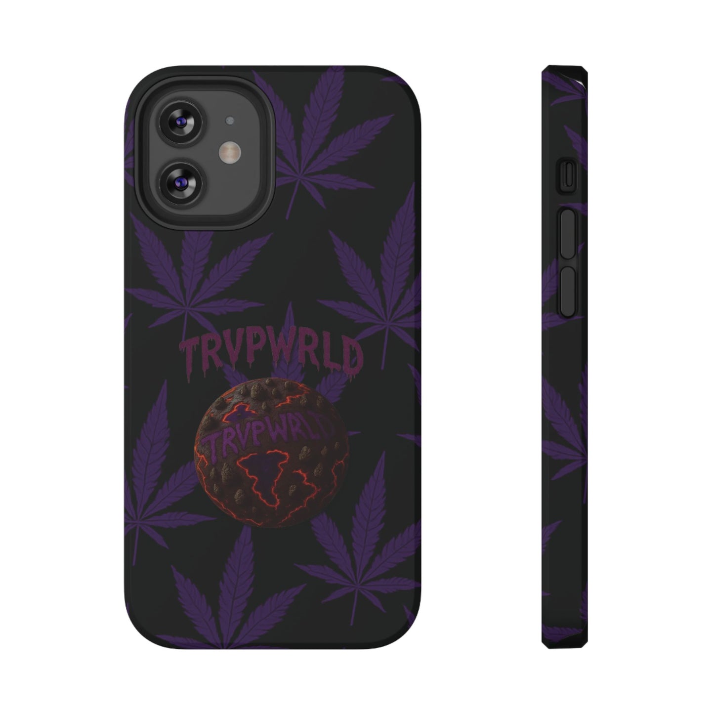 Smoke Signals Cannabis-Themed Impact-Resistant Phone Case