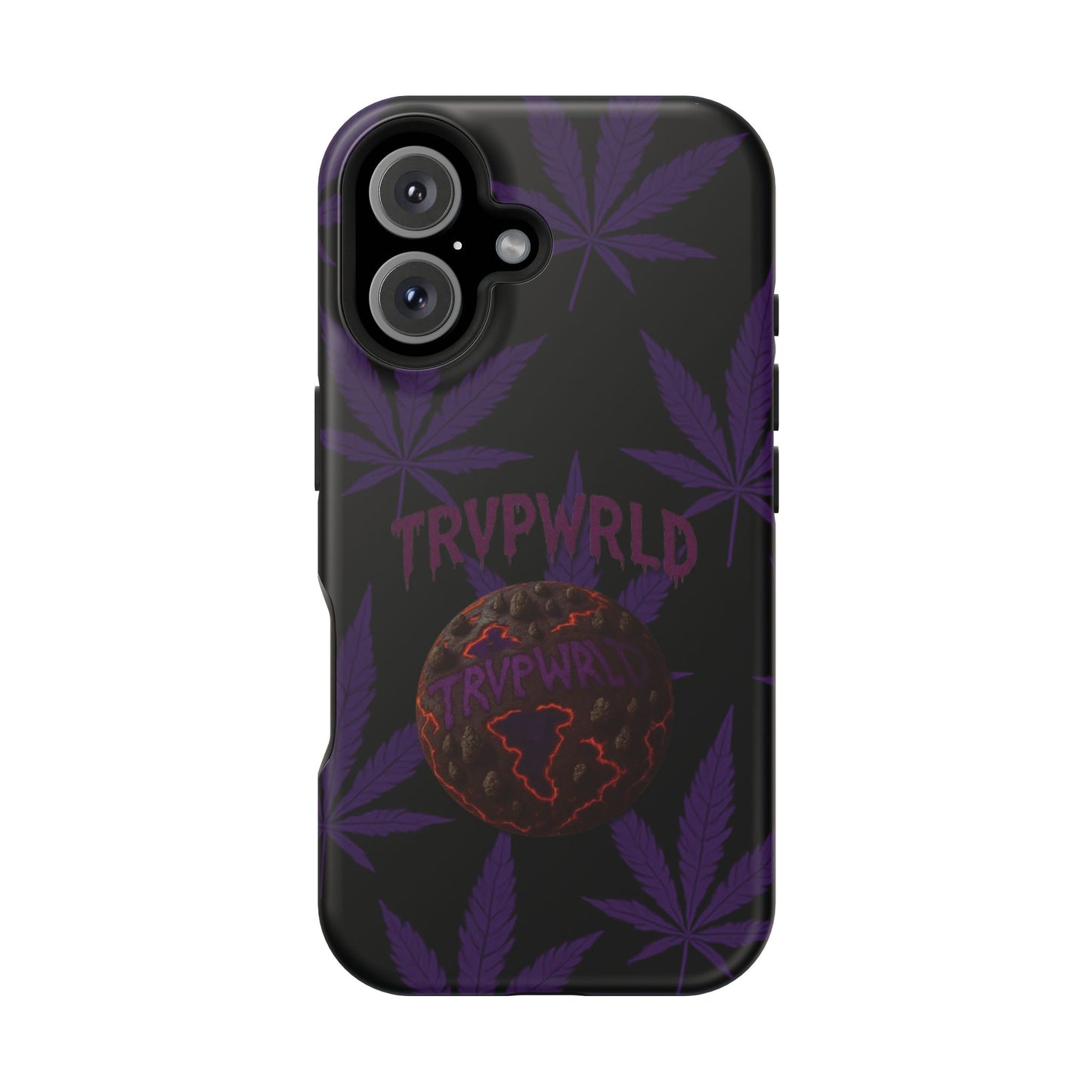 Smoke Signals Cannabis-Themed Impact-Resistant Phone Case