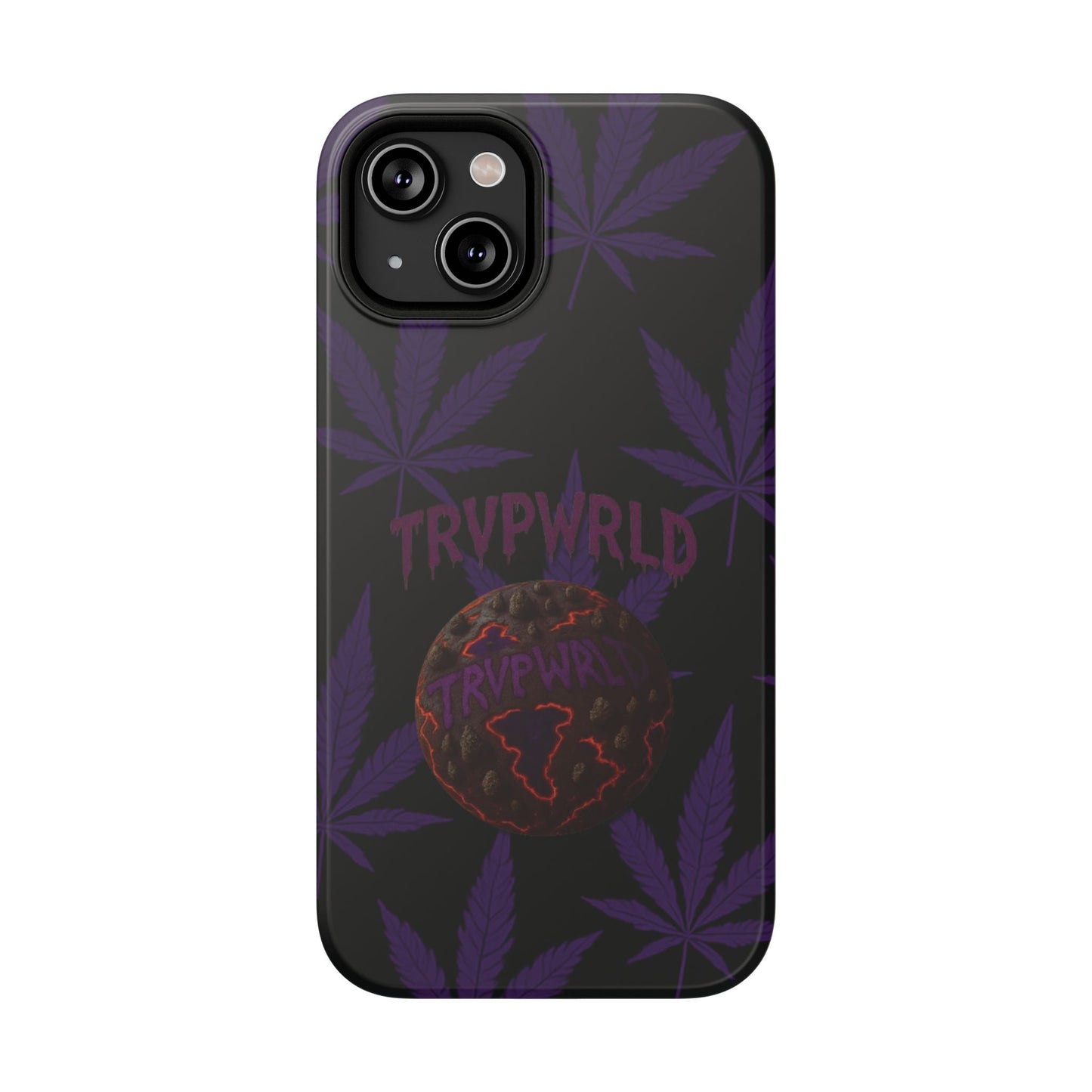 Smoke Signals Cannabis-Themed Impact-Resistant Phone Case