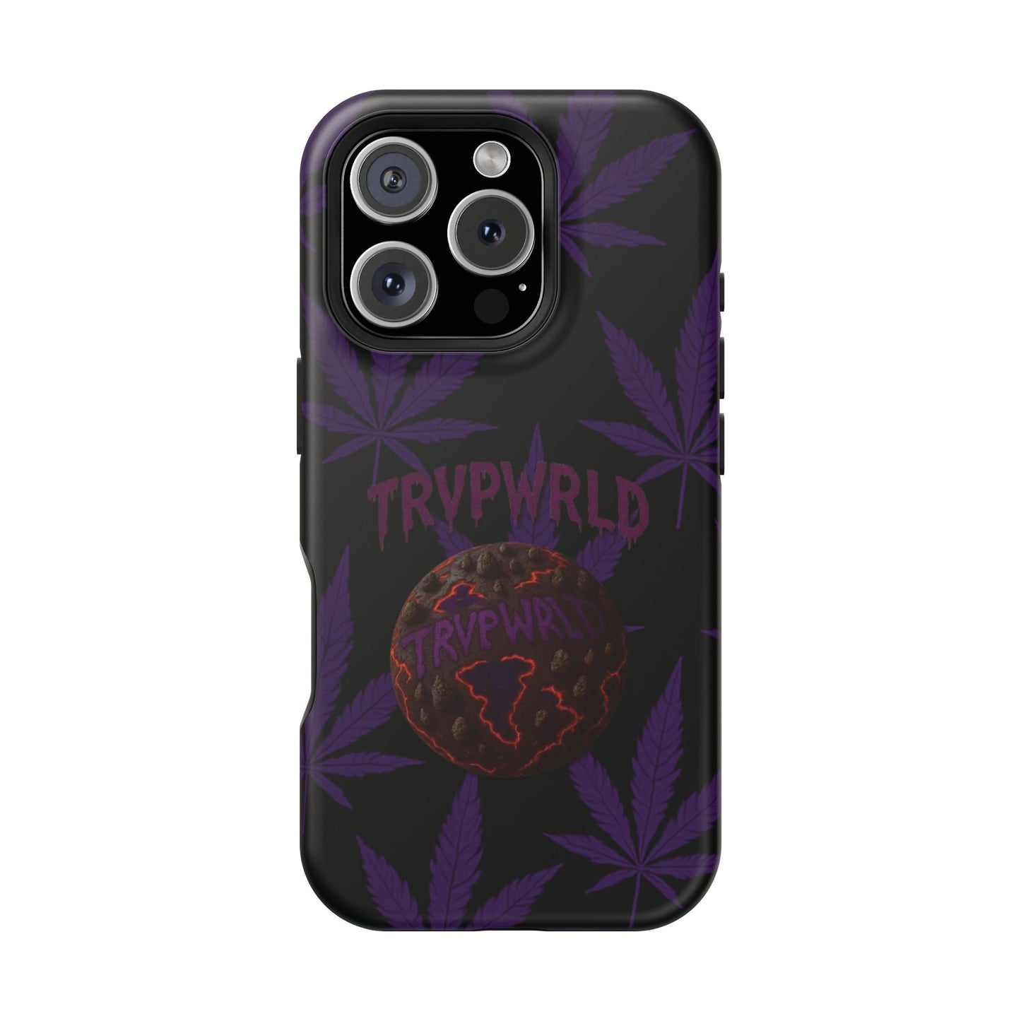 Smoke Signals Cannabis-Themed Impact-Resistant Phone Case