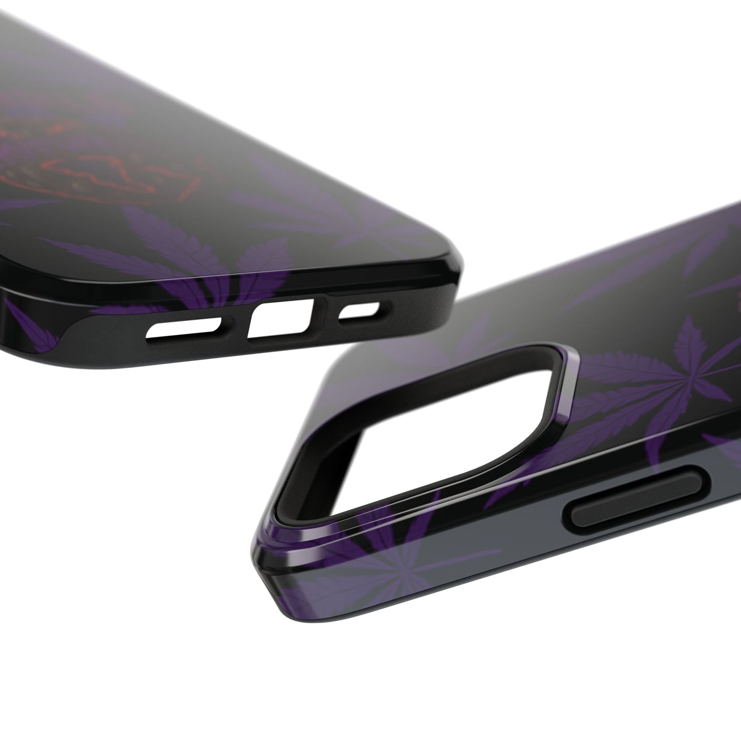 Smoke Signals Cannabis-Themed Impact-Resistant Phone Case
