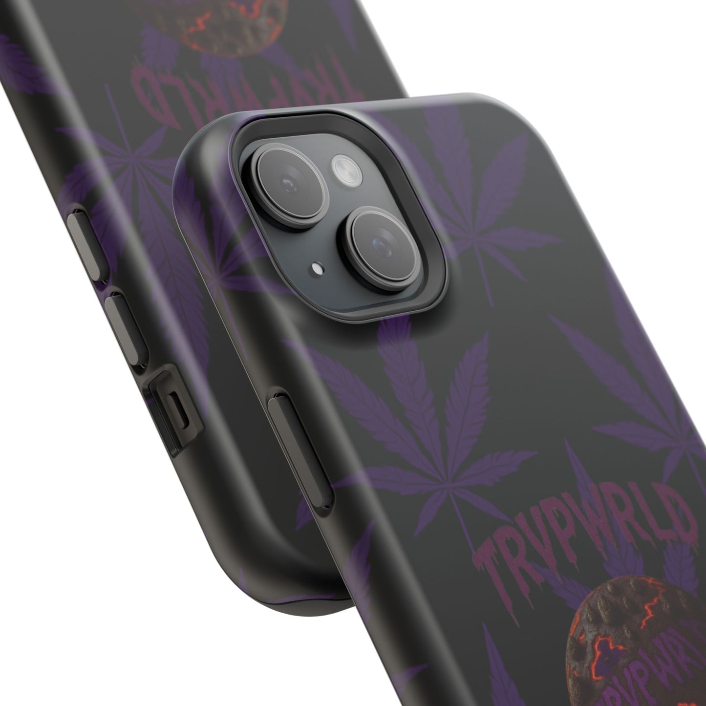 Smoke Signals Cannabis-Themed Impact-Resistant Phone Case