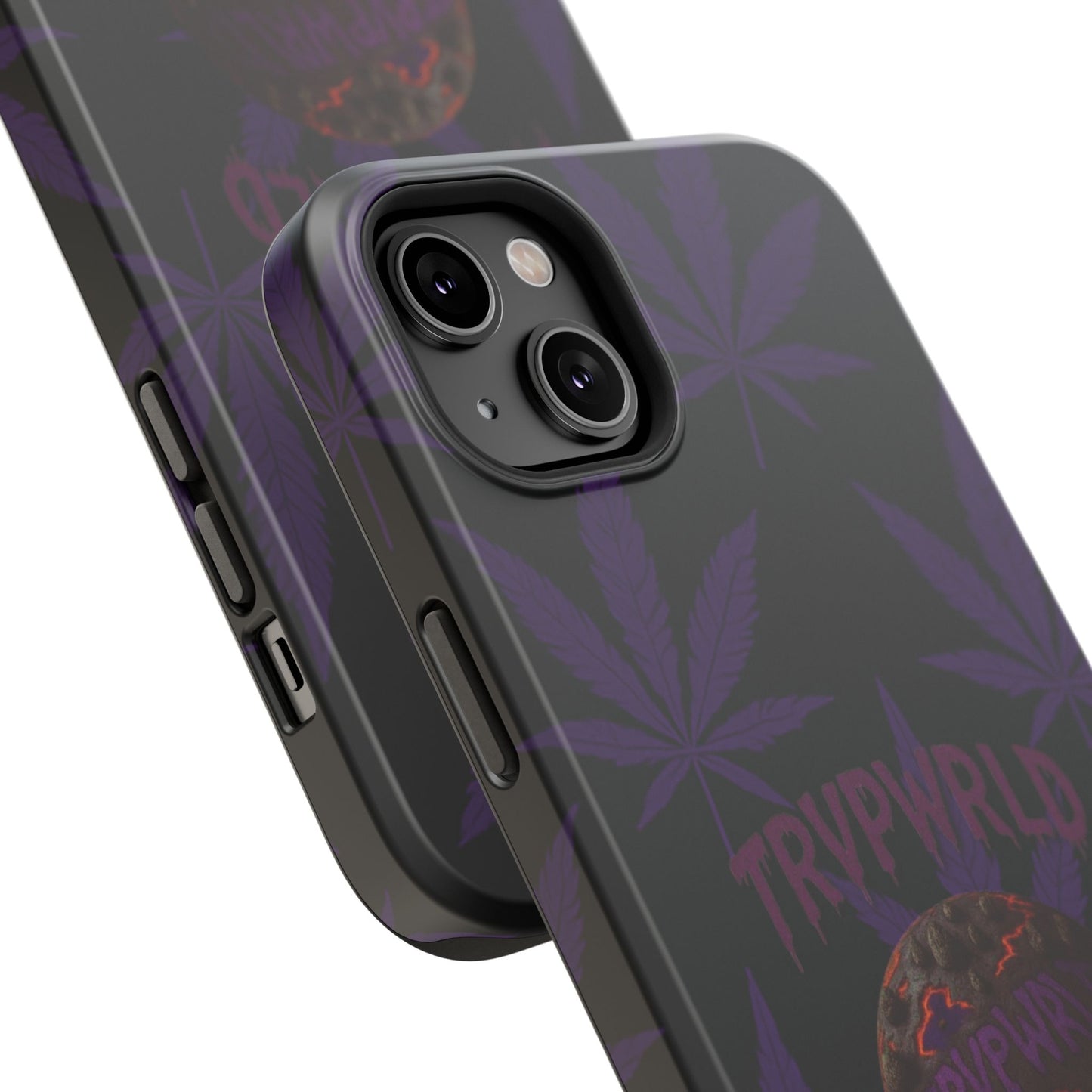 Smoke Signals Cannabis-Themed Impact-Resistant Phone Case