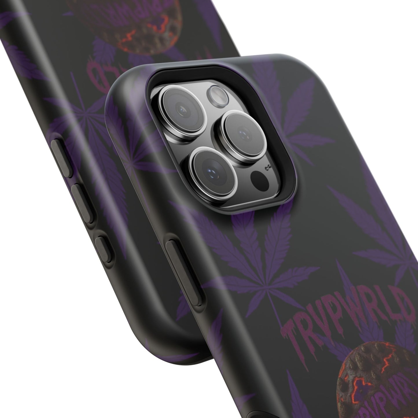 Smoke Signals Cannabis-Themed Impact-Resistant Phone Case