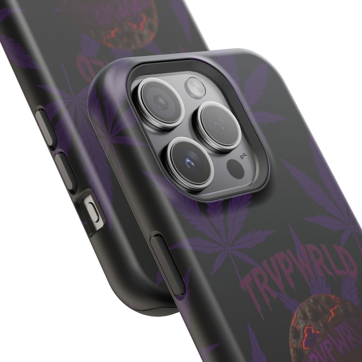 Smoke Signals Cannabis-Themed Impact-Resistant Phone Case