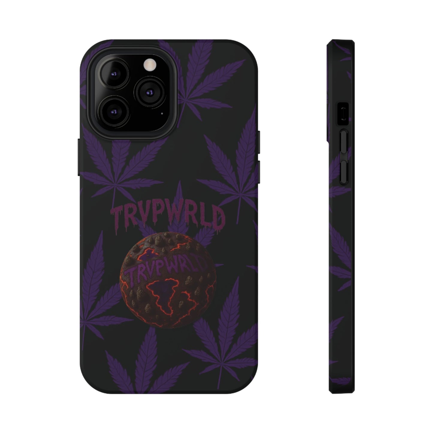 Smoke Signals Cannabis-Themed Impact-Resistant Phone Case