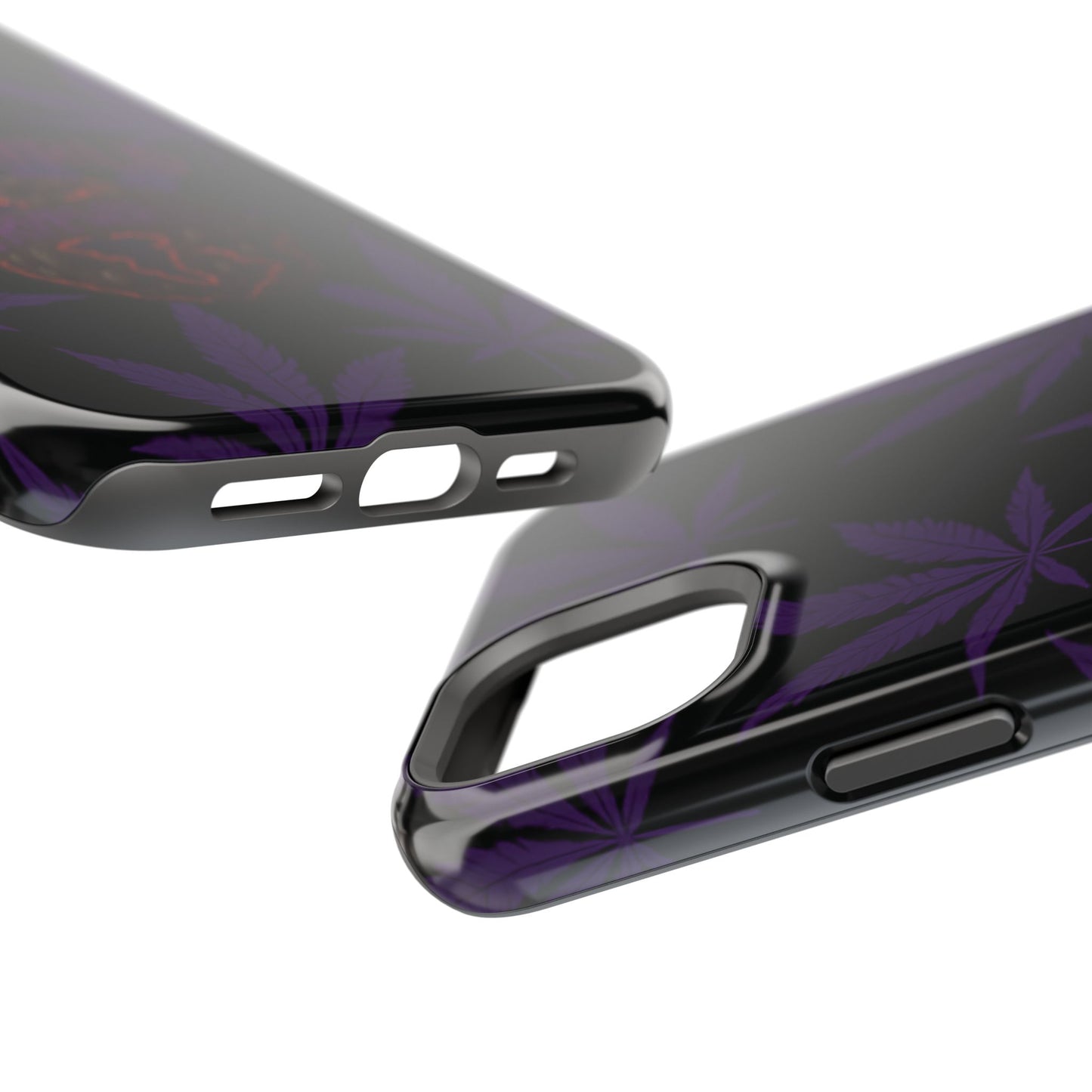 Smoke Signals Cannabis-Themed Impact-Resistant Phone Case