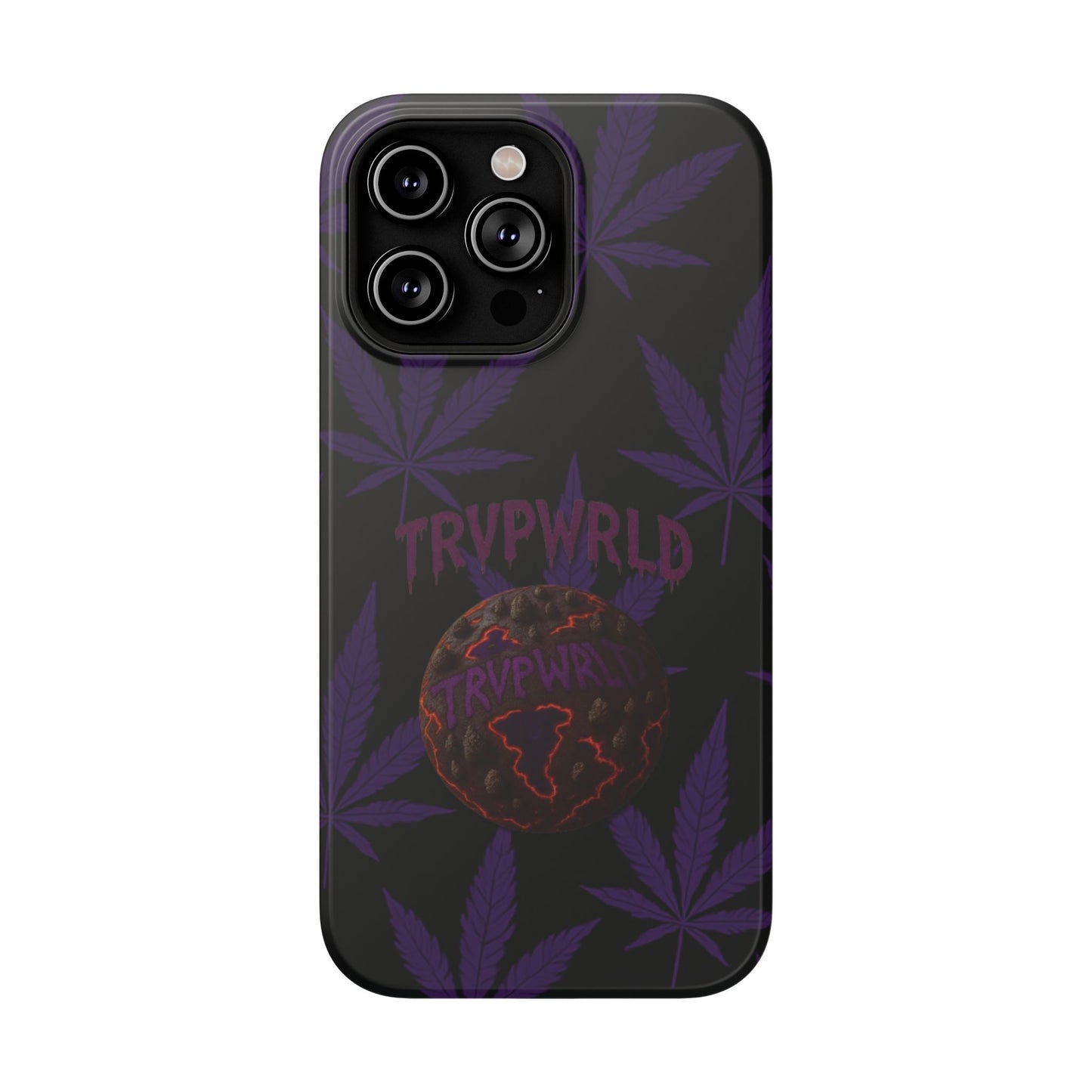 Smoke Signals Cannabis-Themed Impact-Resistant Phone Case