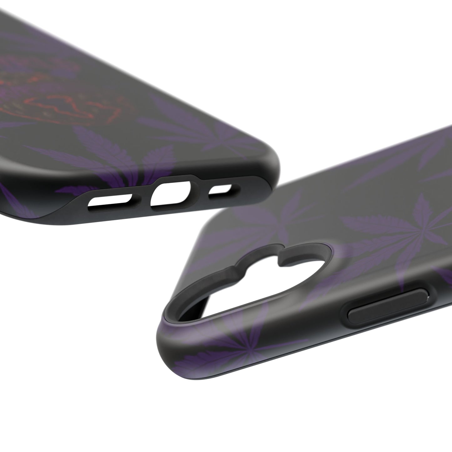 Smoke Signals Cannabis-Themed Impact-Resistant Phone Case