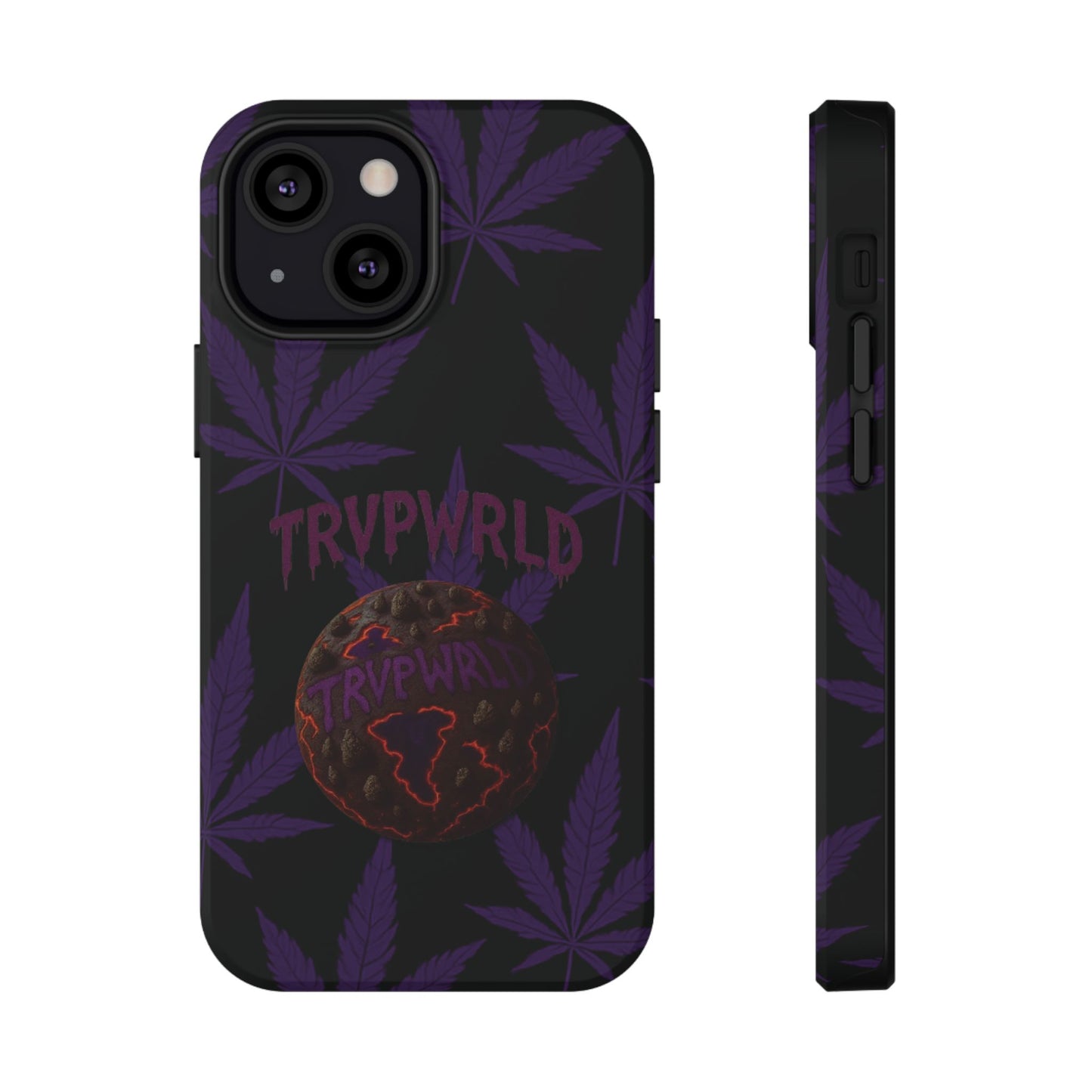 Smoke Signals Cannabis-Themed Impact-Resistant Phone Case