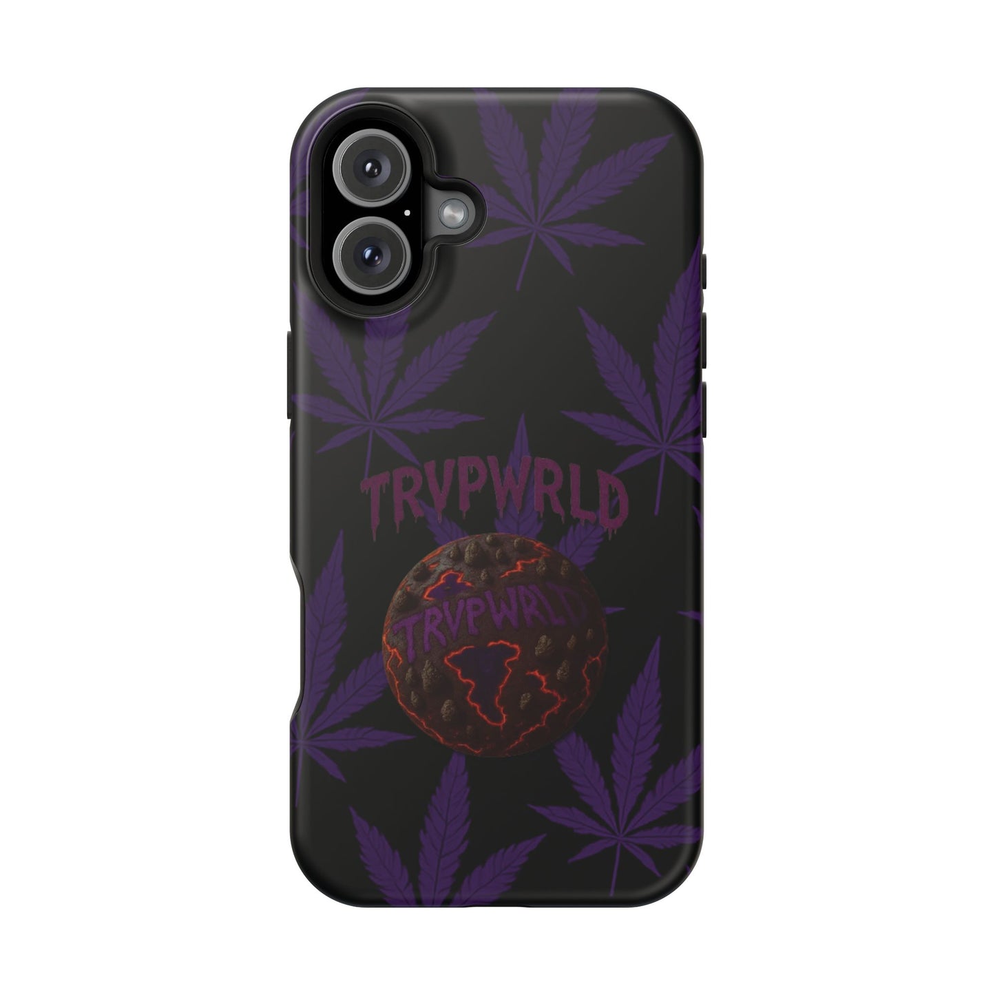 Smoke Signals Cannabis-Themed Impact-Resistant Phone Case