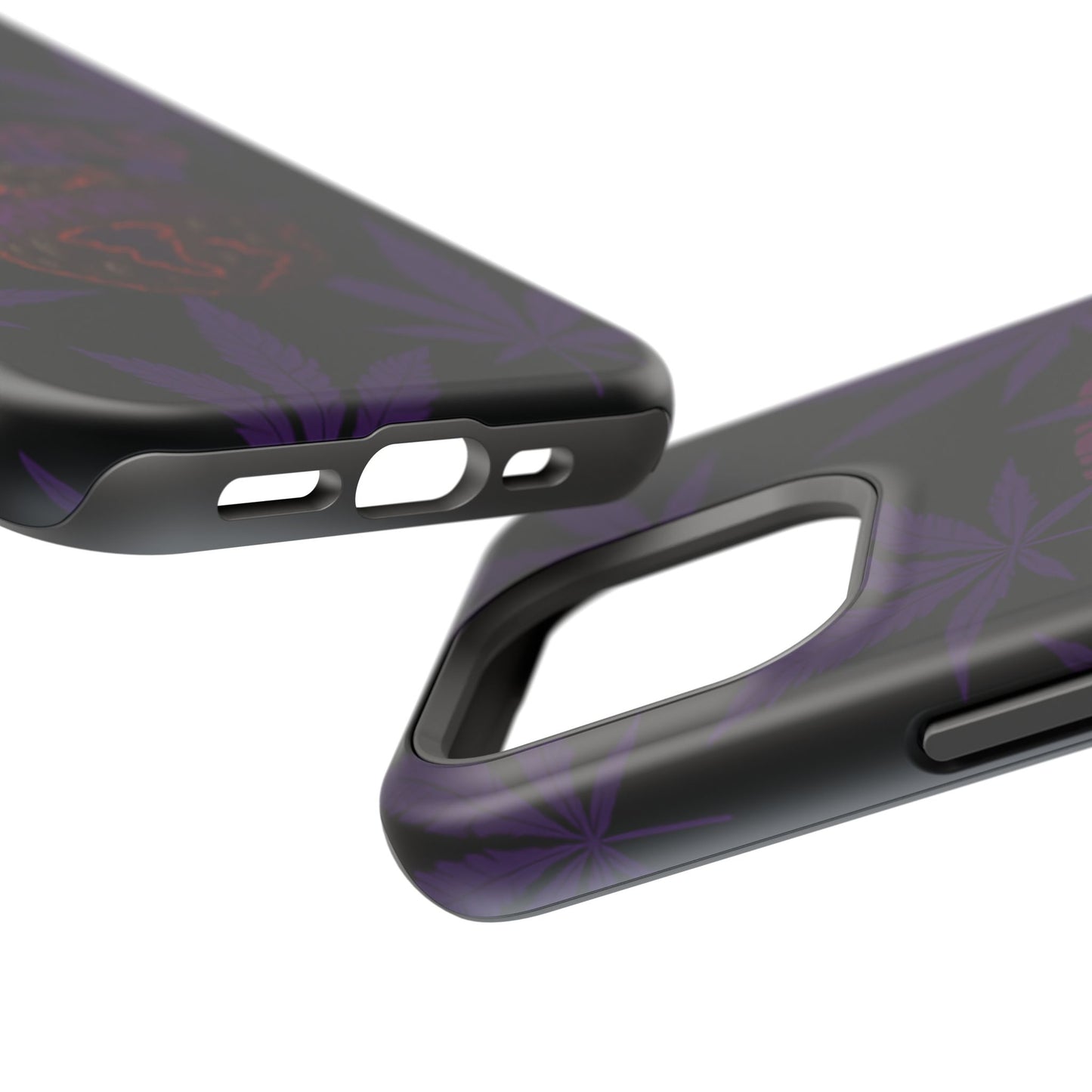 Smoke Signals Cannabis-Themed Impact-Resistant Phone Case