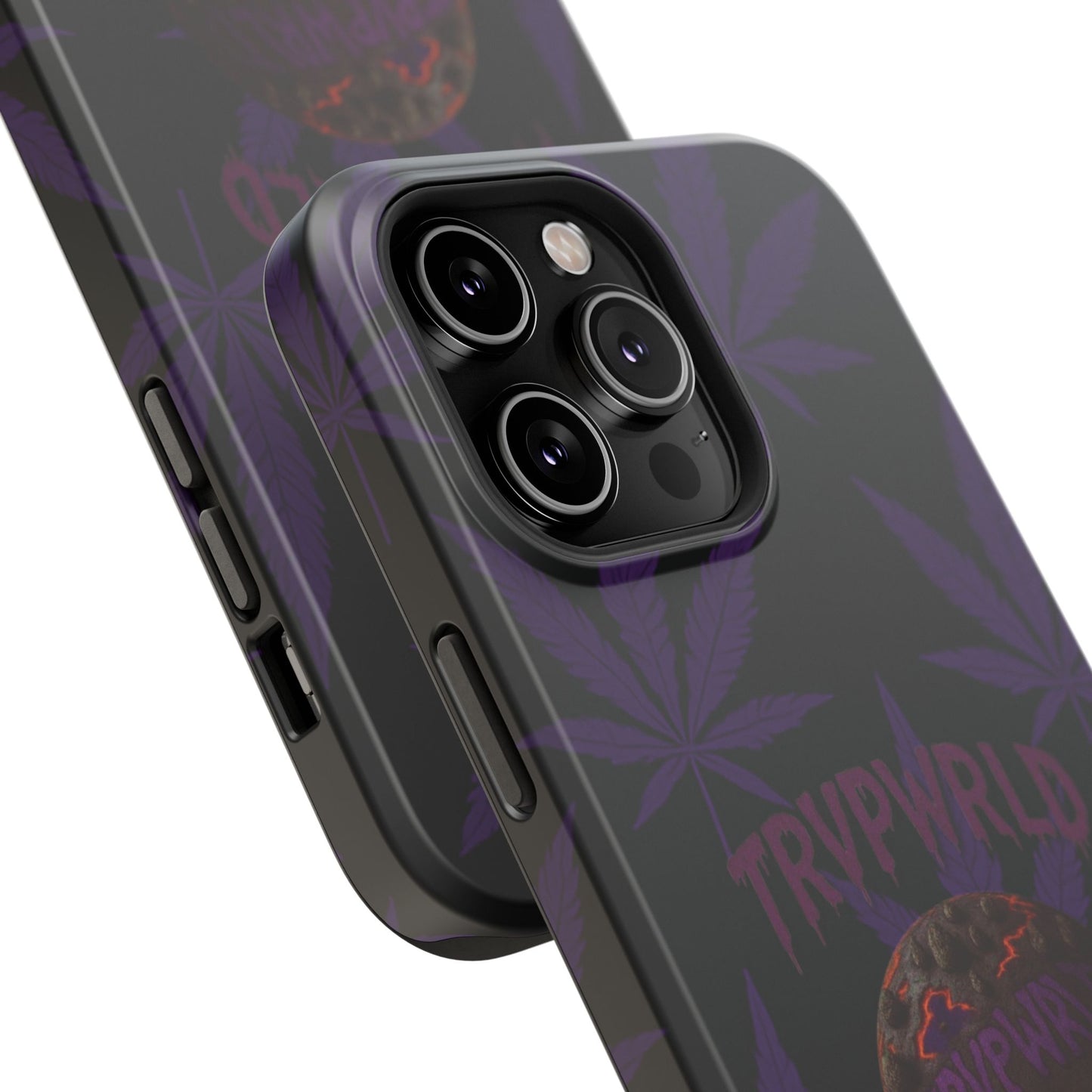 Smoke Signals Cannabis-Themed Impact-Resistant Phone Case