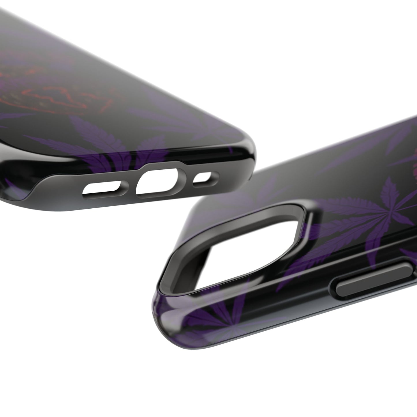 Smoke Signals Cannabis-Themed Impact-Resistant Phone Case