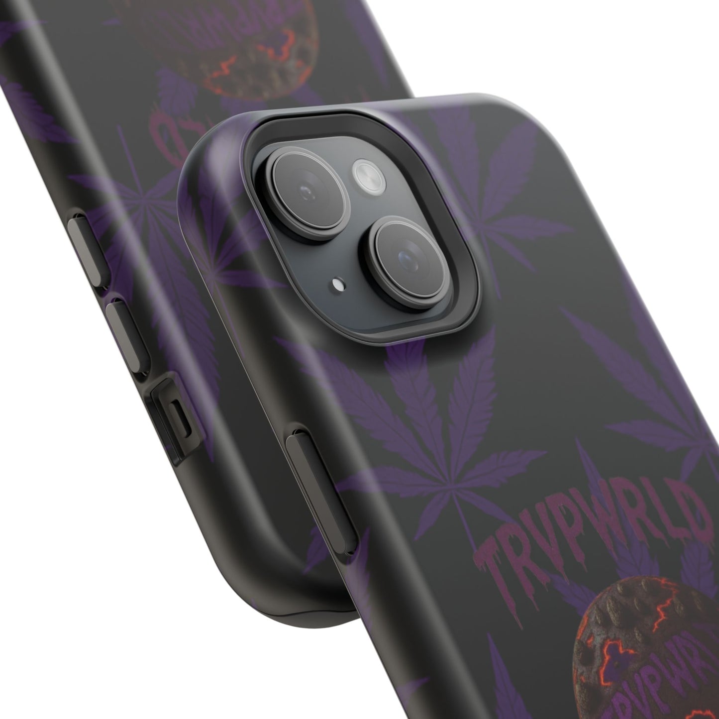 Smoke Signals Cannabis-Themed Impact-Resistant Phone Case