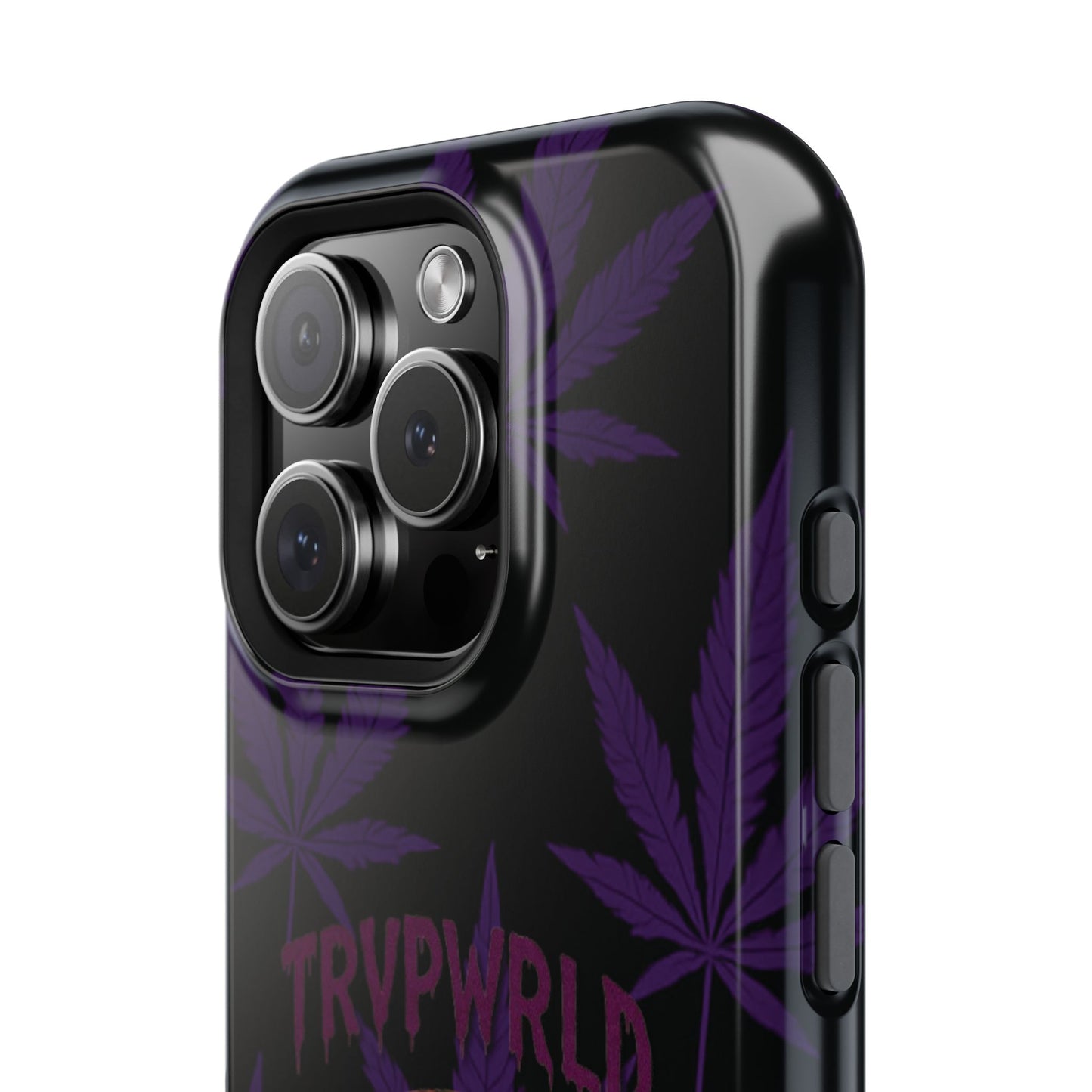Smoke Signals Cannabis-Themed Impact-Resistant Phone Case