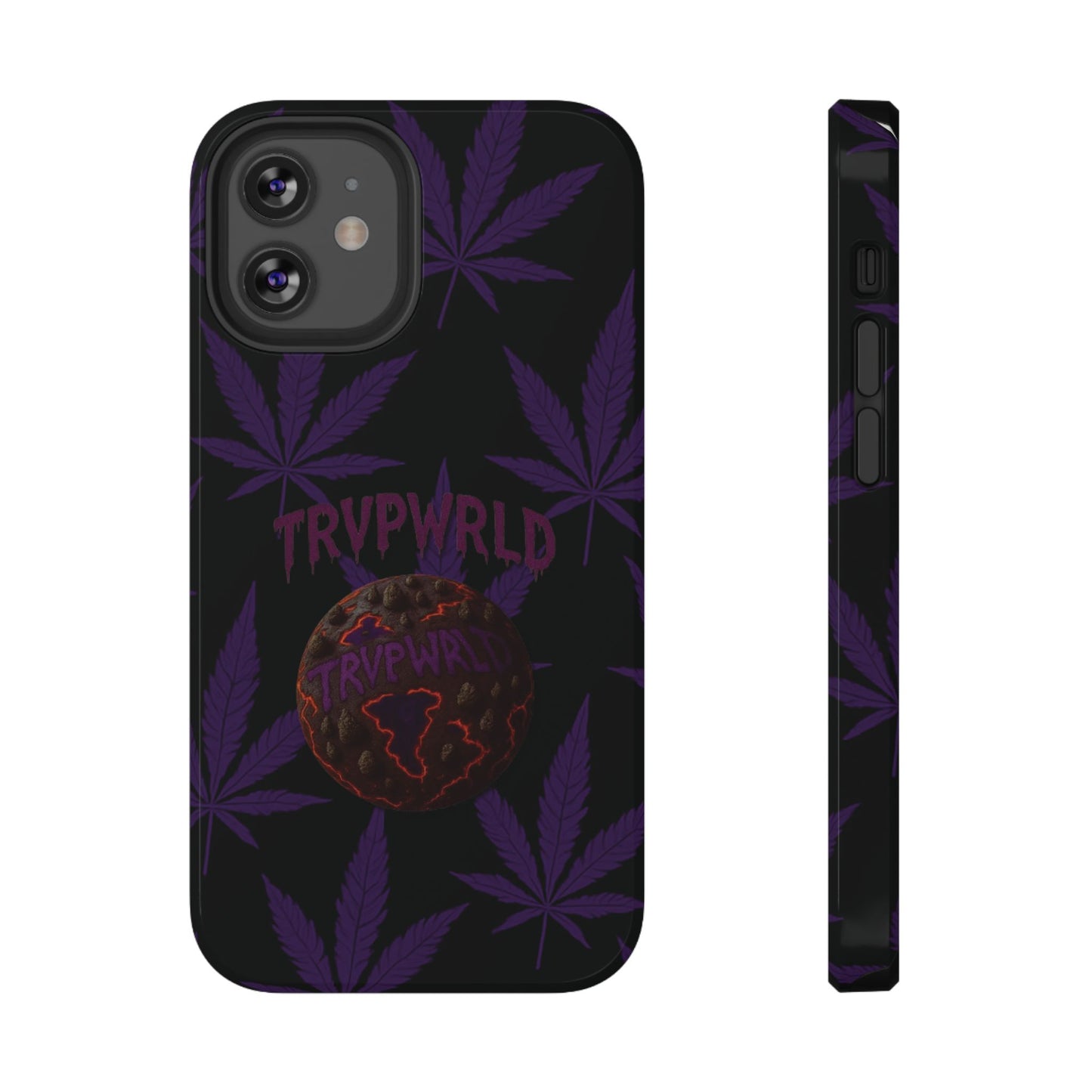 Smoke Signals Cannabis-Themed Impact-Resistant Phone Case
