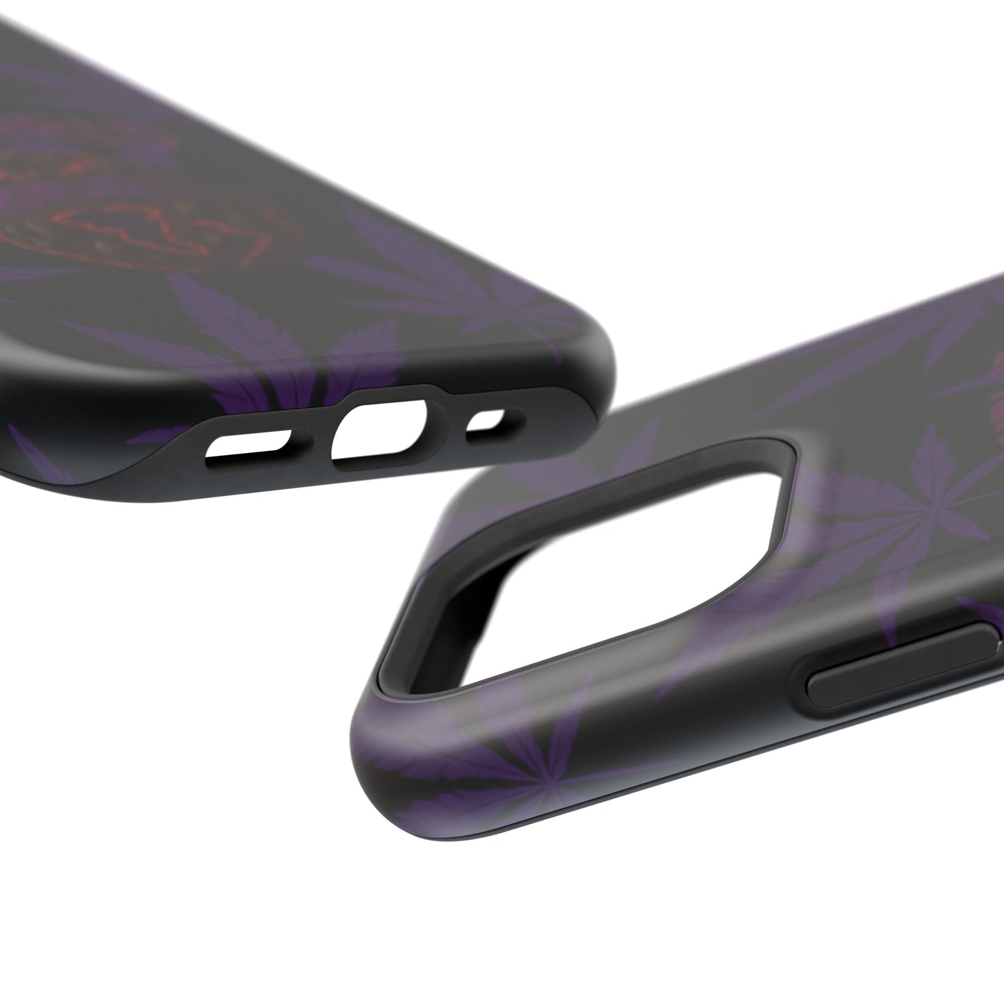 Smoke Signals Cannabis-Themed Impact-Resistant Phone Case