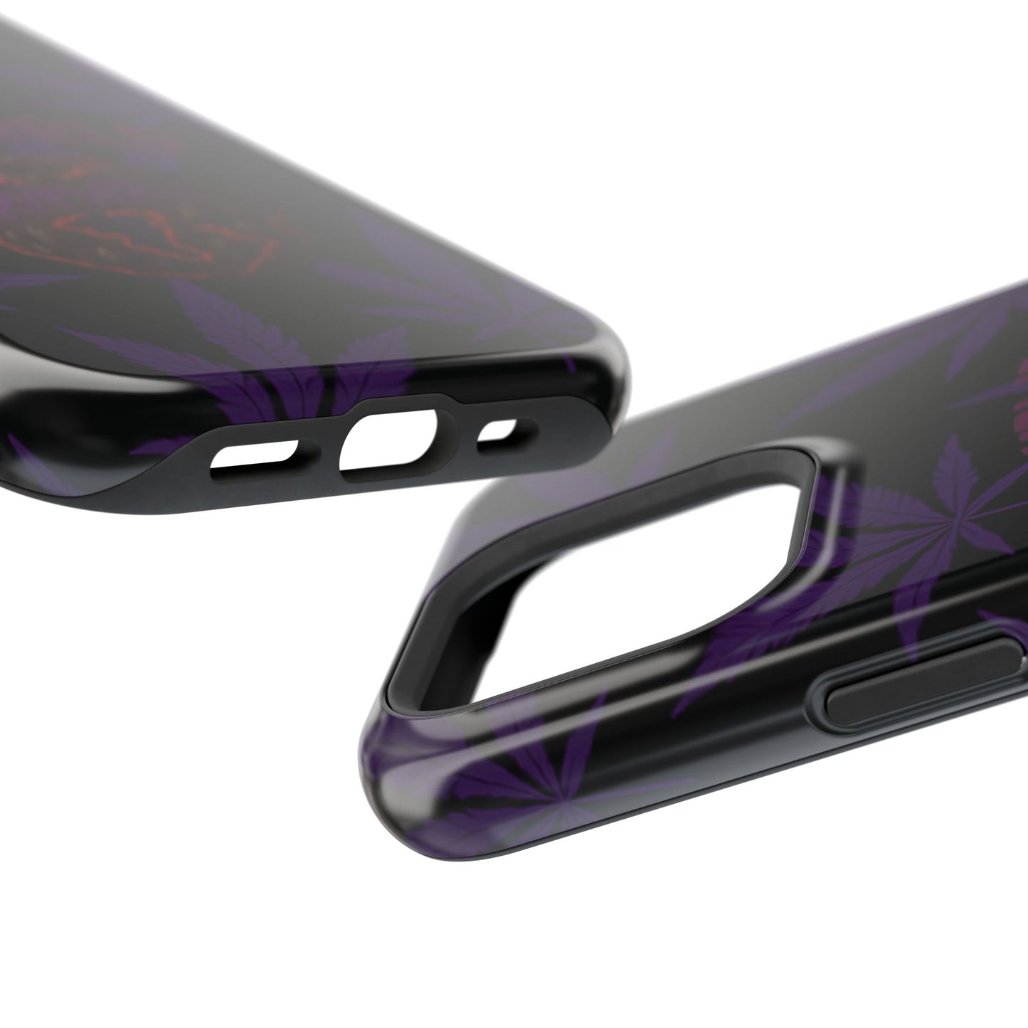 Smoke Signals Cannabis-Themed Impact-Resistant Phone Case