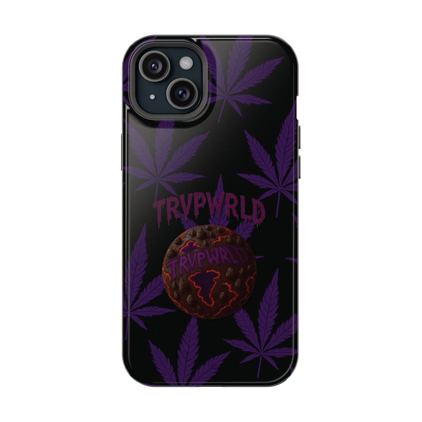 Smoke Signals Cannabis-Themed Impact-Resistant Phone Case