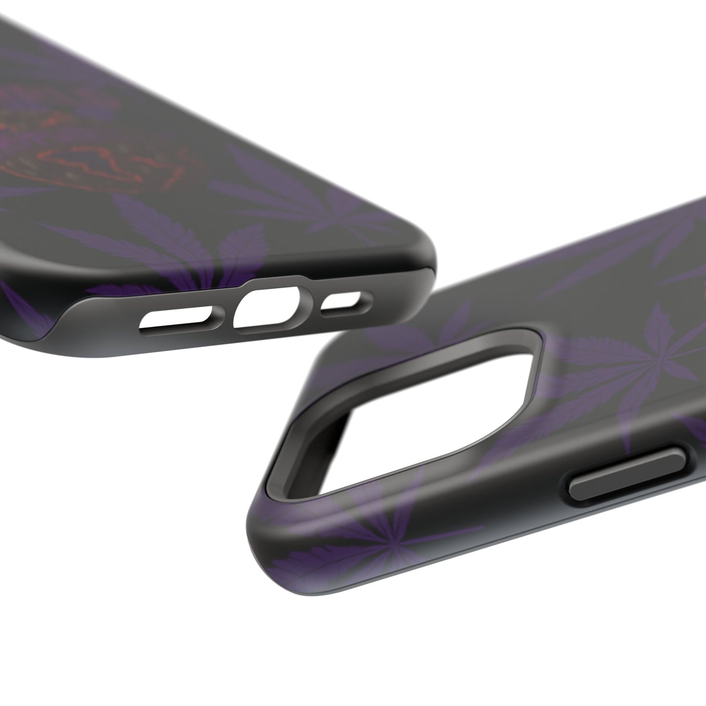 Smoke Signals Cannabis-Themed Impact-Resistant Phone Case