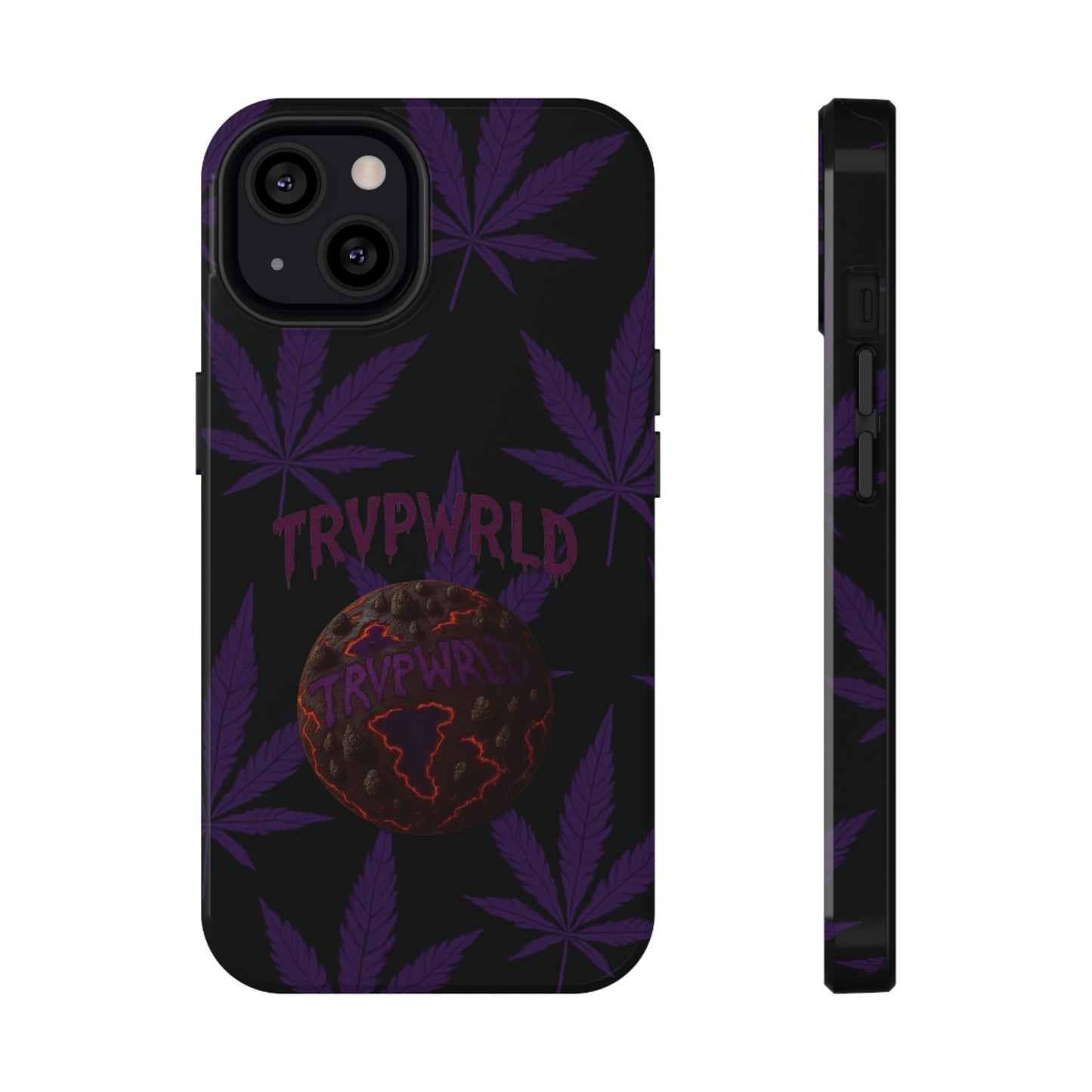 Smoke Signals Cannabis-Themed Impact-Resistant Phone Case